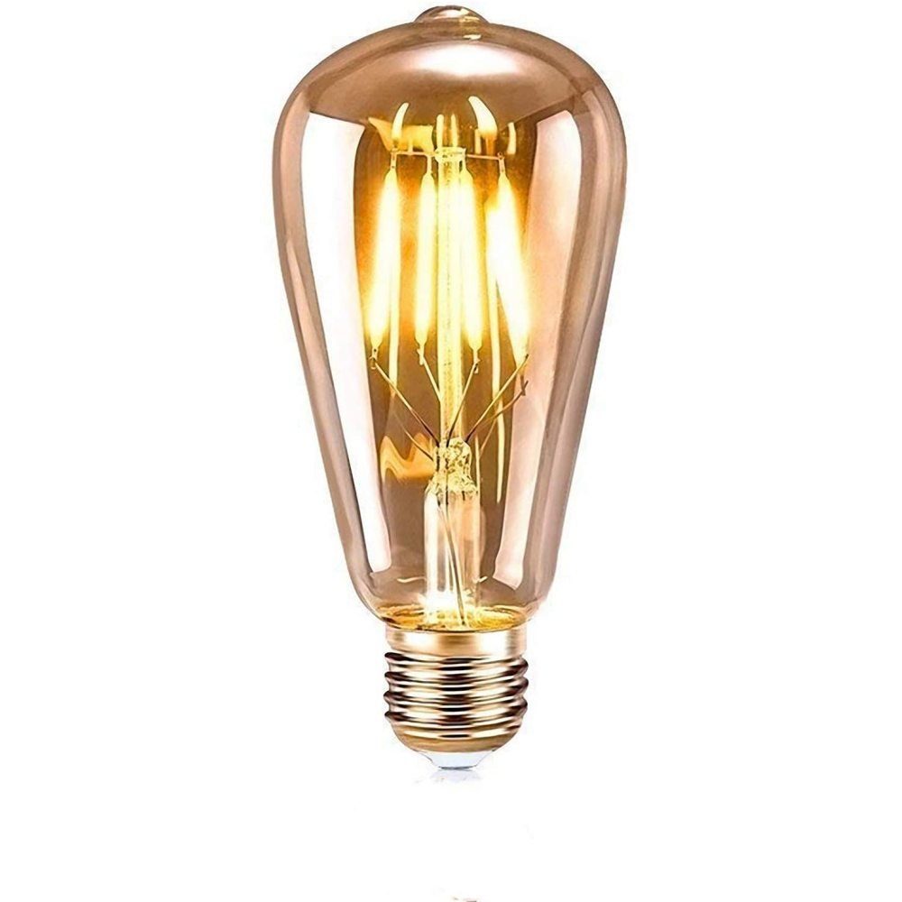 GelldG LED Dekolicht »LED Edison Vintage Glühbirne, Retro LED Edison  Glühlampe E27 (4W)«