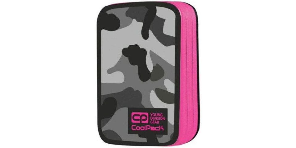 GOLDKIDS Federmäppchen COOLPACK 2-fache, (Federtasche Federmappe, 1-tlg., 35-teilig gefüllte), Schüleretui 21 x 13 x 5 cm Jumper