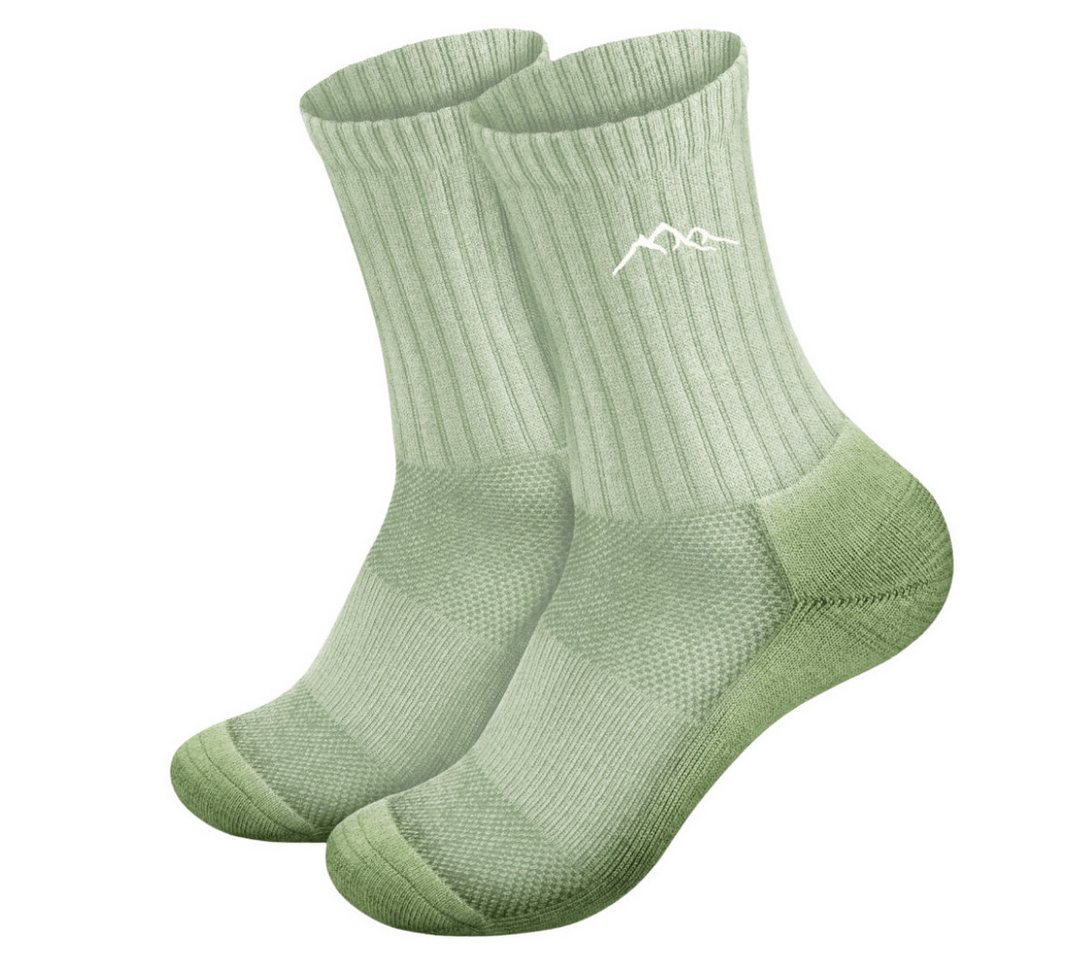 Gipfelgaudi Wandersocken Merino Socken, Unisex Socken, Gepolsterte Ferse, schnelltrocknend