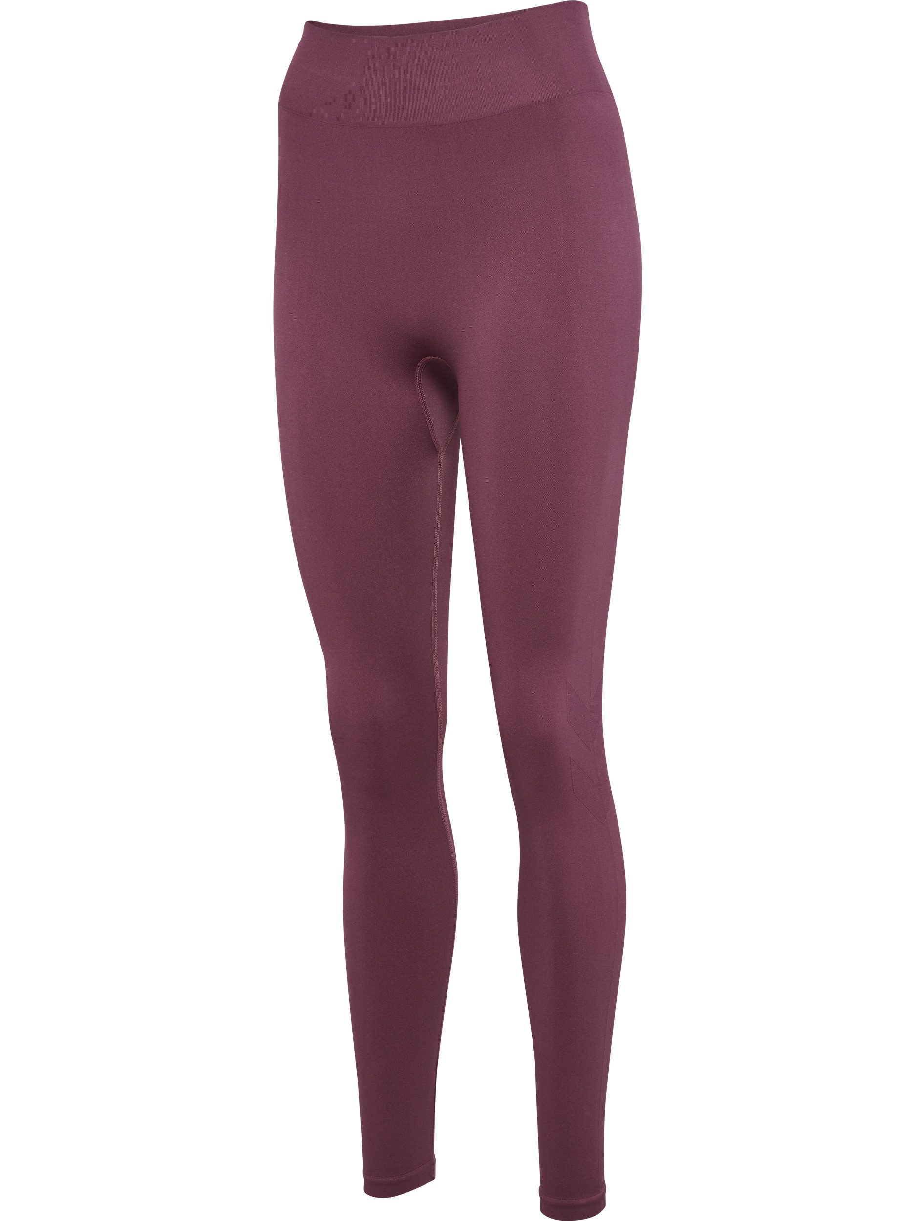 hummel Trainingstights HMLHIIT SEAMLESS HIGH WAIST TIGHTS nahtlos, dehnbares Material, atmungsaktiv, schnell trocknend