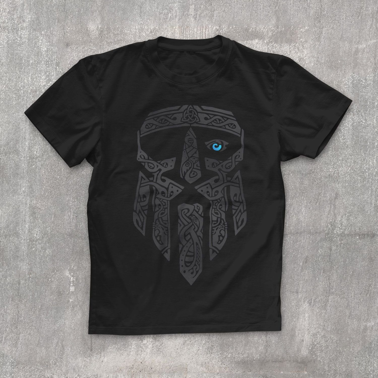 Neverless Print-Shirt Herren T-Shirt Odin Gott günstig online kaufen