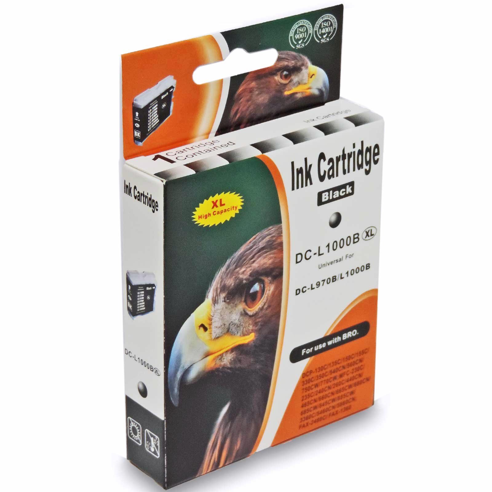 Kompatibel Brother LC-970 XXL, LC-1000 XXL Multipack 5-Farben (2x Tintenpatrone (CW)