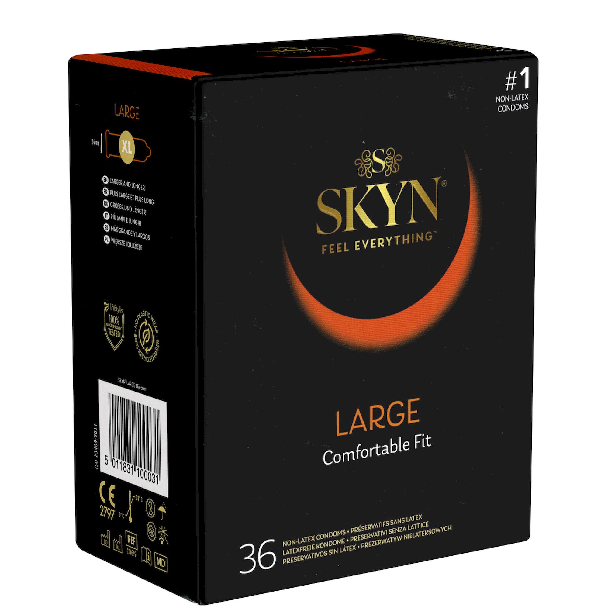 SKYN Kondome SKYN Maxi-Pack: King Size, 36 latexfreie Kondome