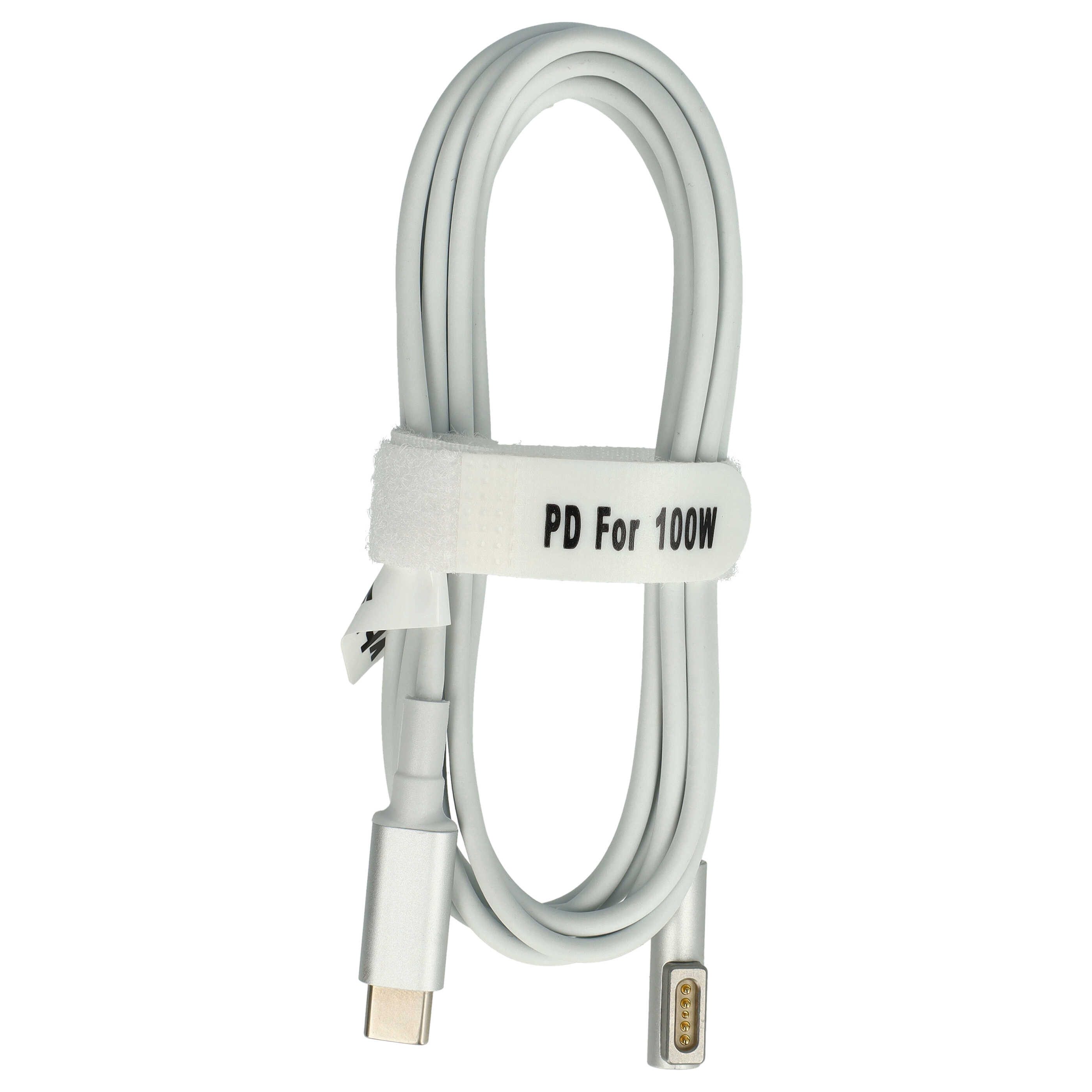 vhbw passend für Apple MacBook Air 11", 13" Notebook Notebook-Adapter USB Typ C Männlich,Usb Type C, Magsafe 1 Männlich, Tragbar