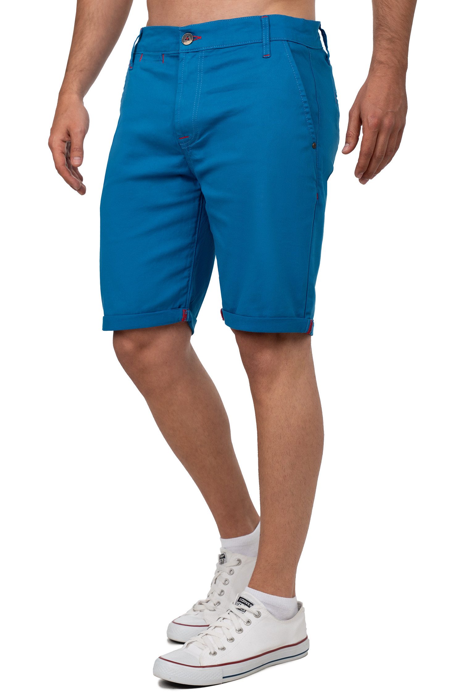 Cipo & Baxx Shorts Herren Regular Fit Kurze Hose Logo-Detail BA-CK272 Stretch-Anteil für extra Komfort