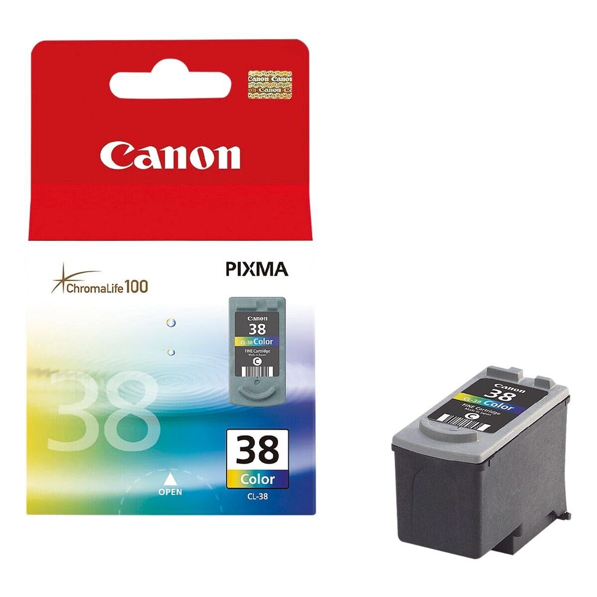 Canon CL-38 Tintenpatrone (Original Druckerpatronen, 3-farbig)