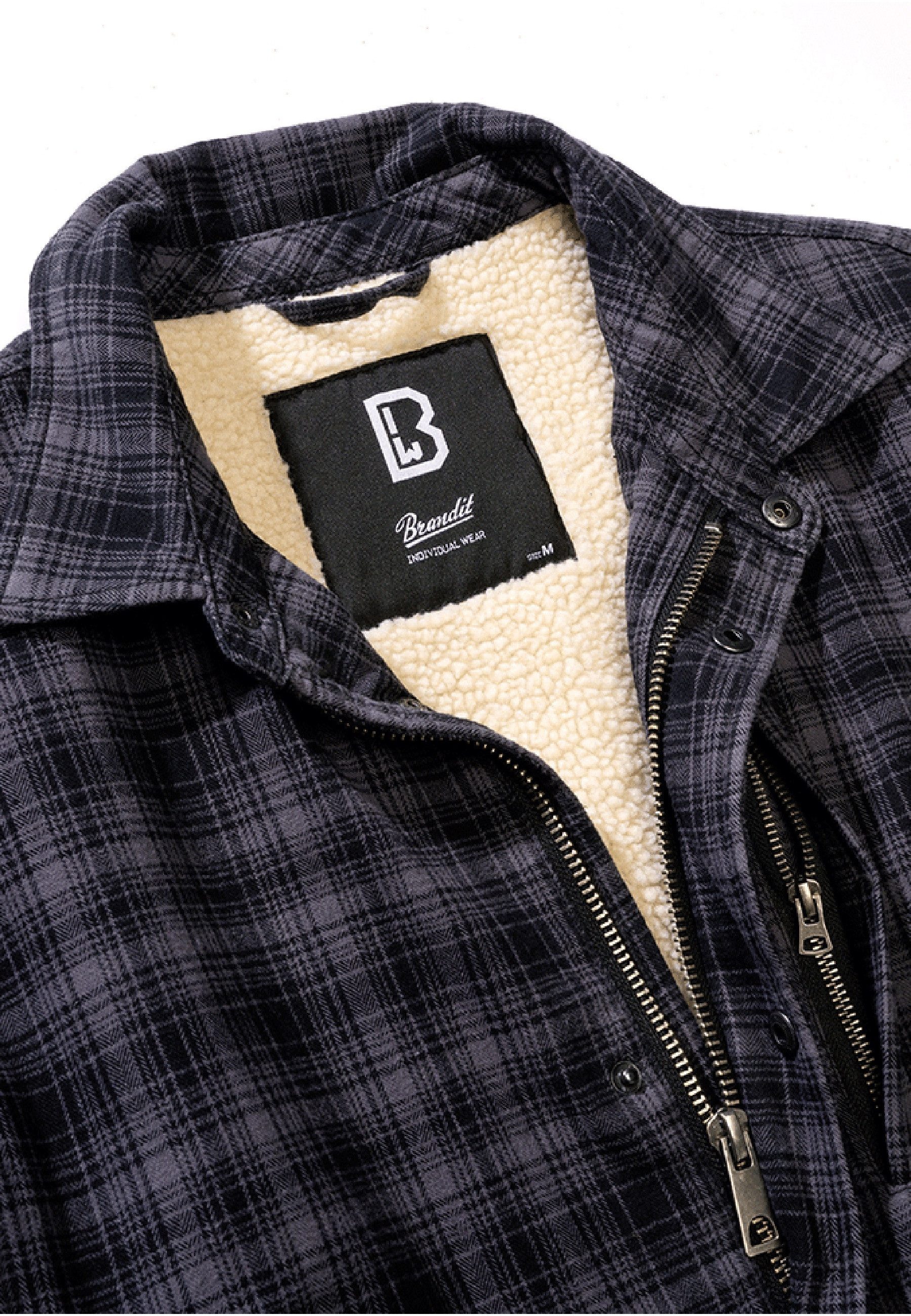 Brandit Allwetterjacke Brandit Brandit Sherpa Lumberjacket (1-St)