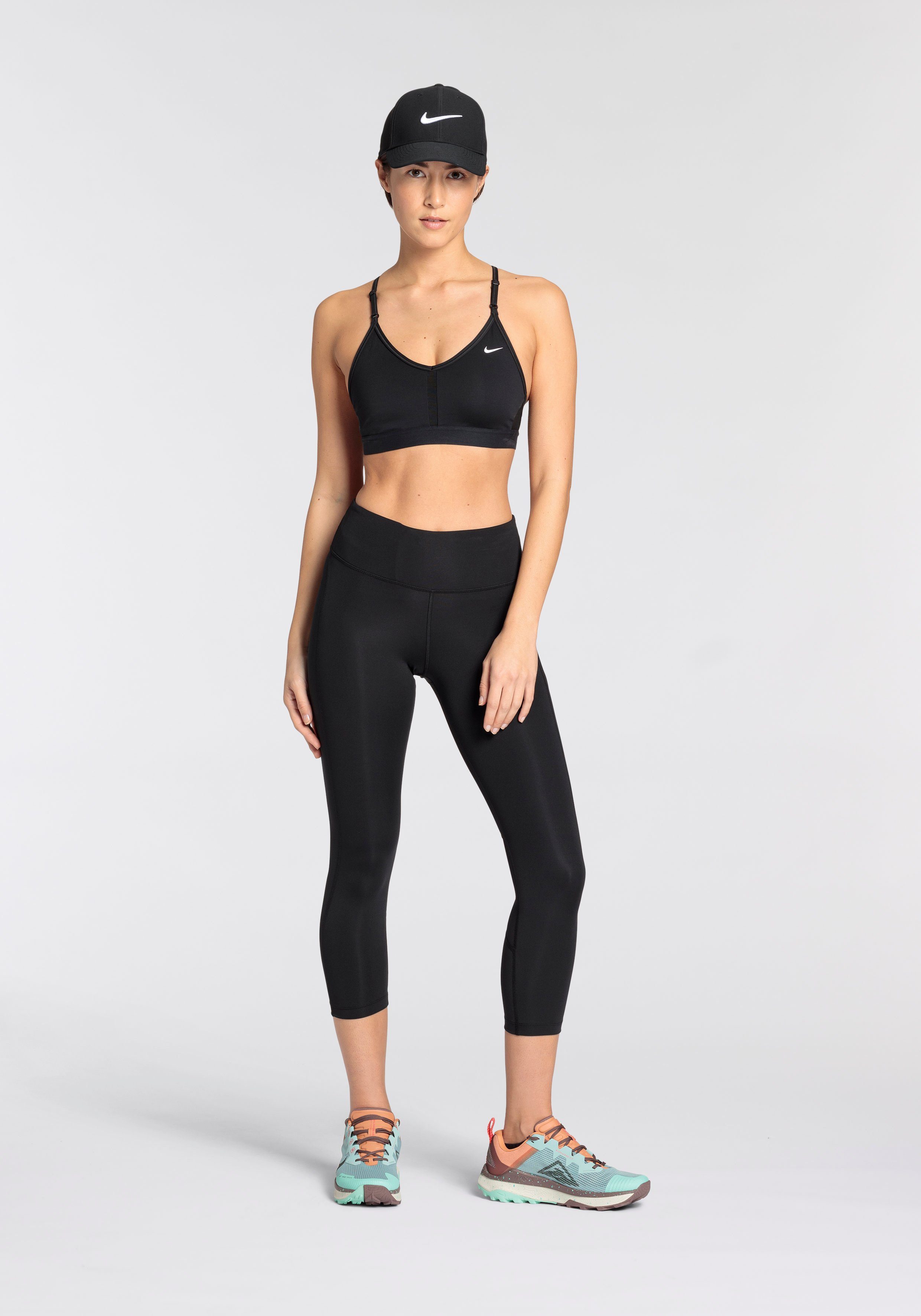 Nike Lauftights Dri-FIT Fast Women's Mid-Rise Leggings Running Crop