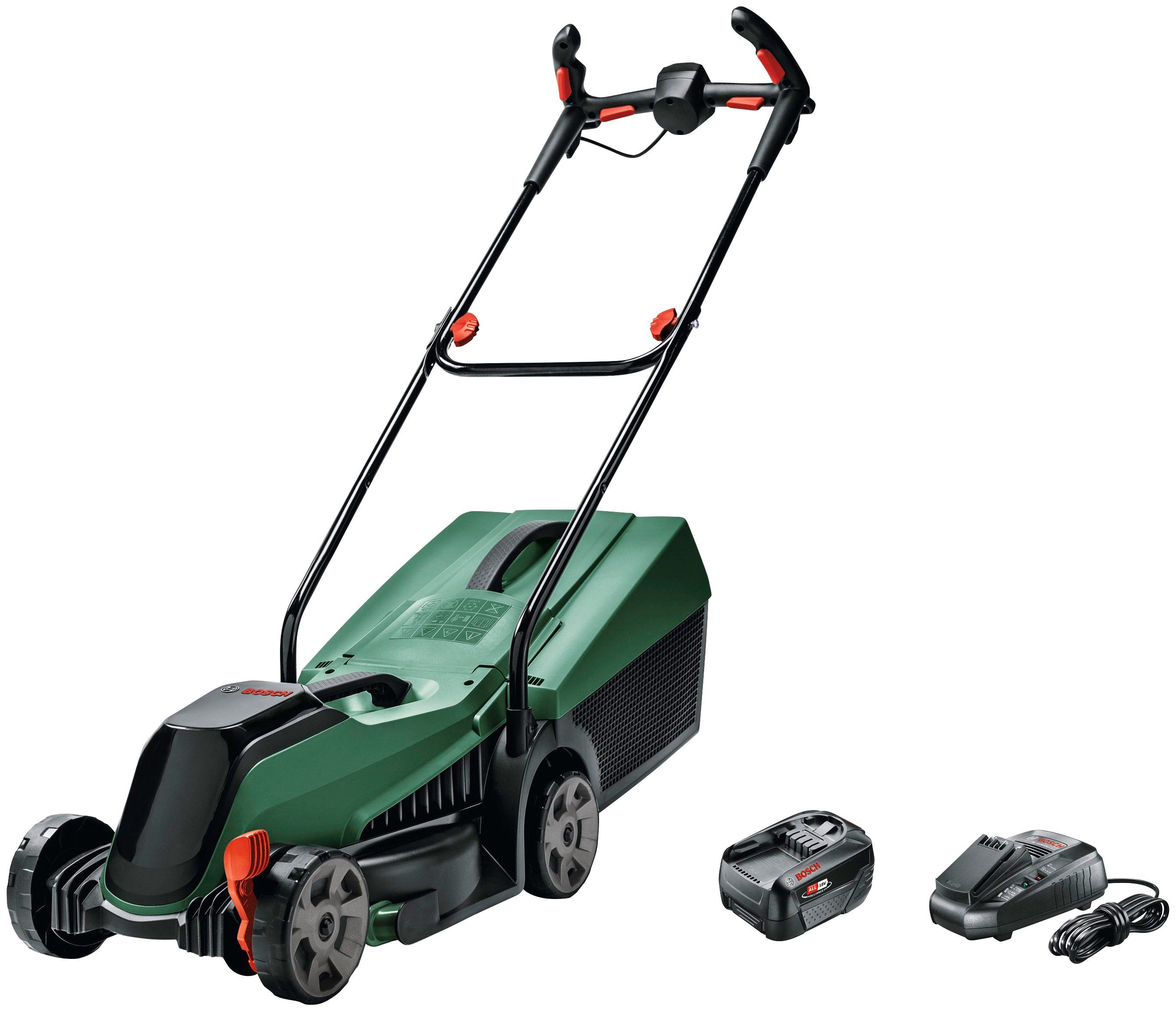 Bosch Home & Garden Akkurasenmäher CityMower 18V 32, 32 cm Schnittbreite, mit Akku 18V/4,0 Ah und Ladegerät