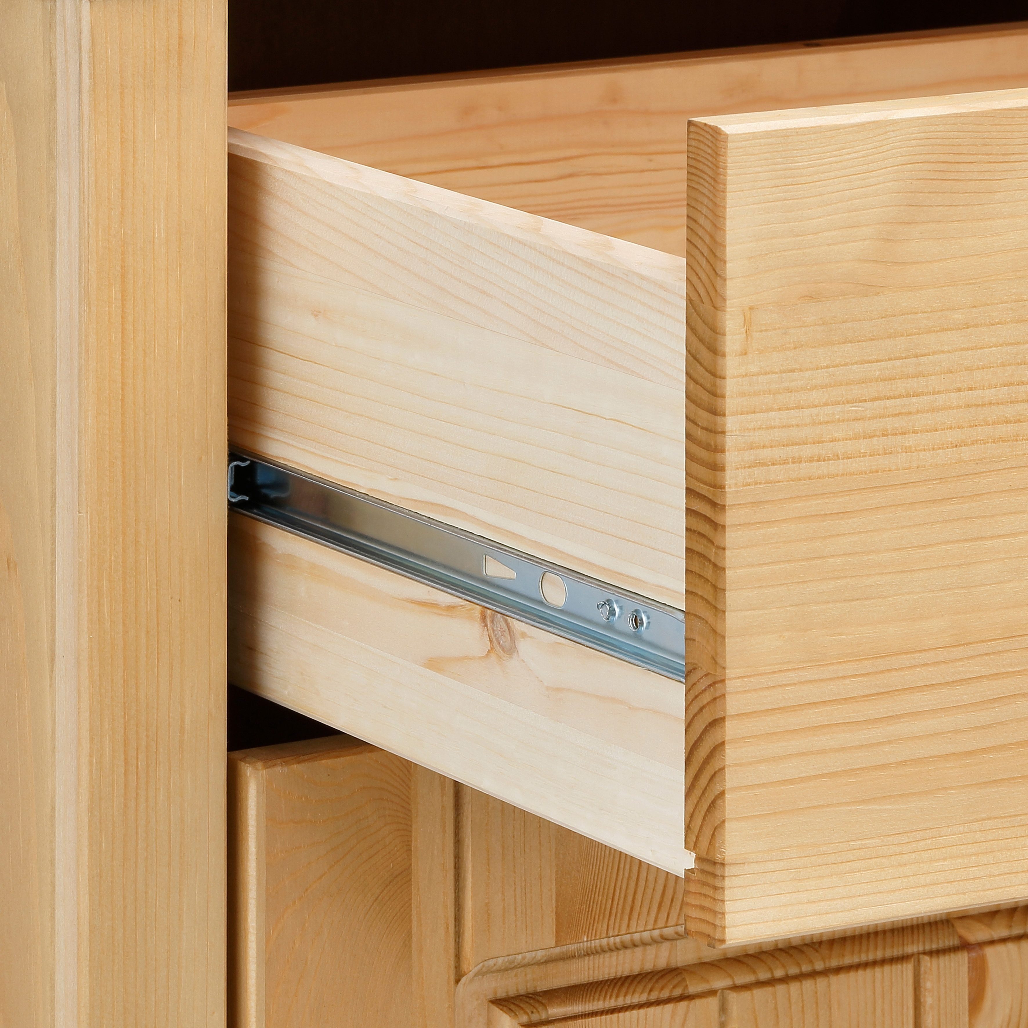 Home affaire Sideboard Gotland, Kommode, Breite 147 cm, aus massiver Kiefer, FSC®