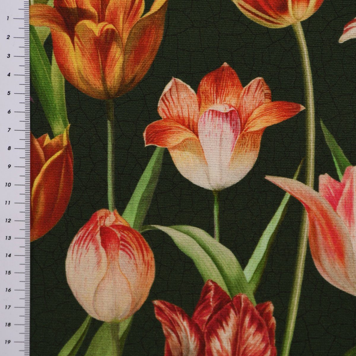 rot, Painting SCHÖNER SCHÖNER LEBEN. LEBEN. Tulip Tischläufer Tulpen Outdoor abwaschbar Tischläufer grün