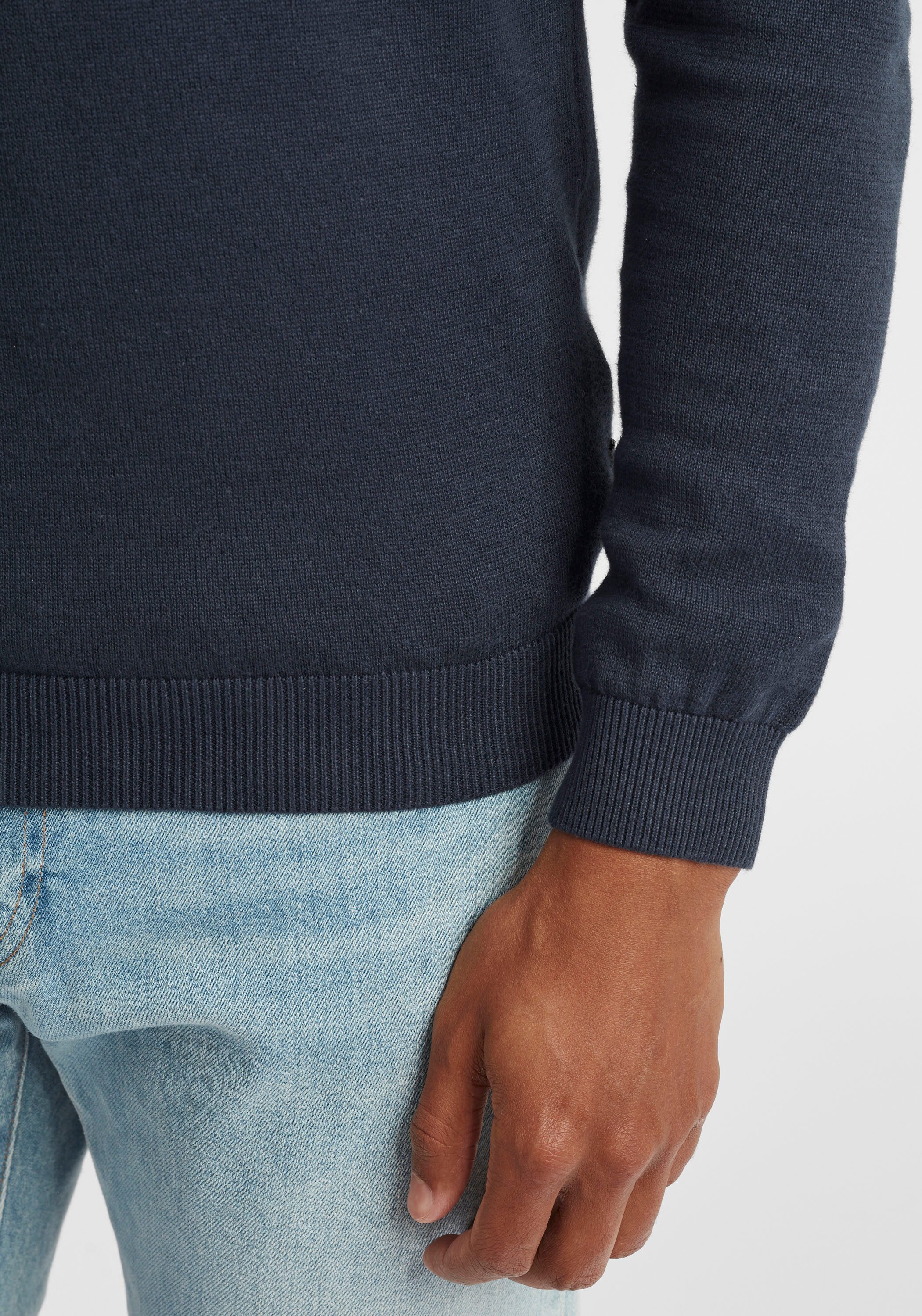 !Solid Strickpullover SDAlegre Strickpulli aus Feinstrick