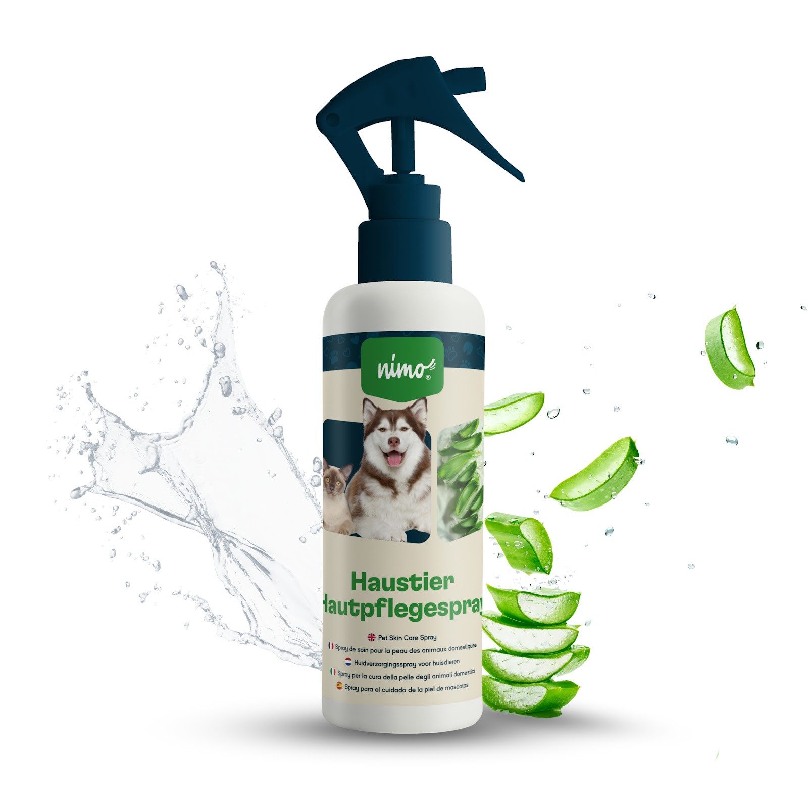 Gesichts- und Körperspray Haustier Hautpflegespray