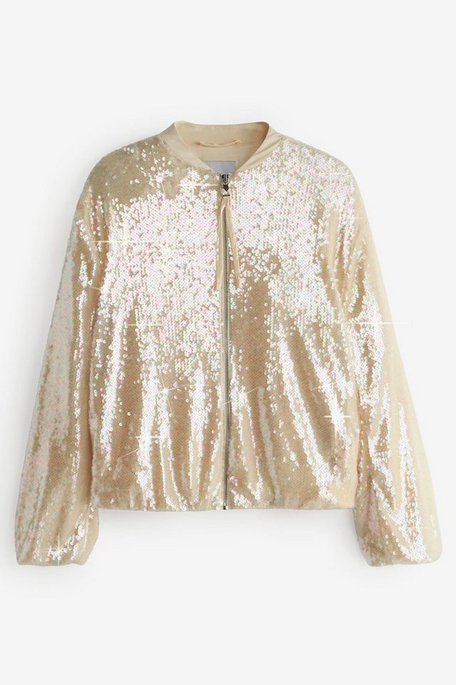 Bomberjacke pailletten Clearance