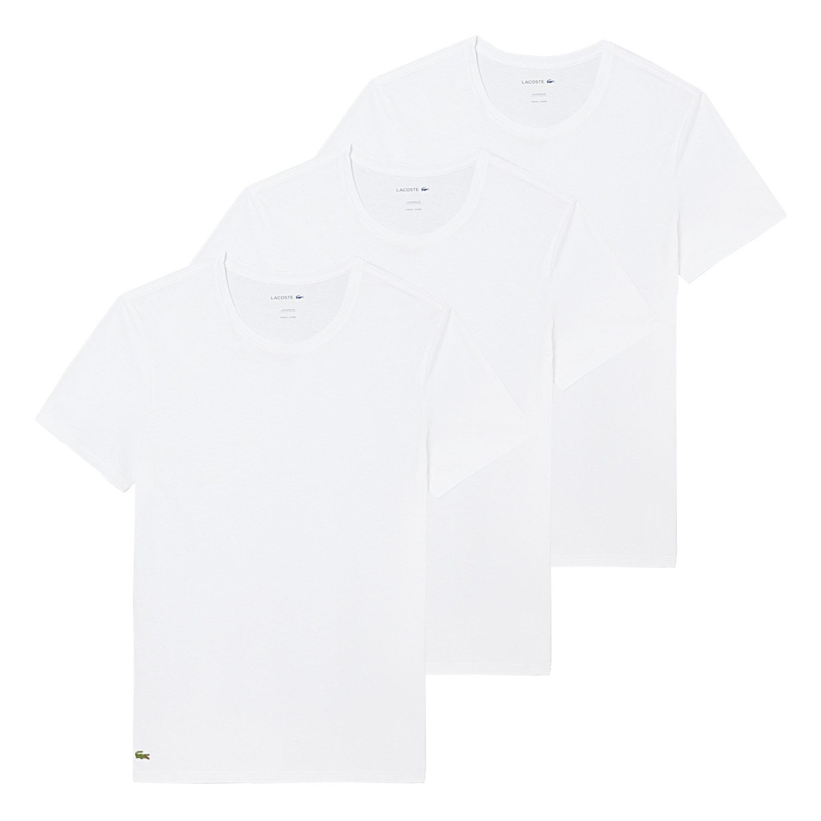 Lacoste Unterziehshirt 3er Pack T-Shirts Crew-Neck Tee (3-St., 3er Pack) mi günstig online kaufen