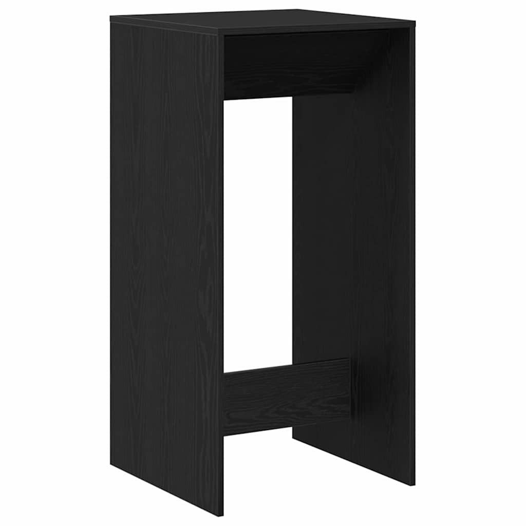 vidaXL Esstisch Bartisch 51 x 50 x 103,5 cm Holzwerkstoff Schwarz Eichen-Optik (1-St)
