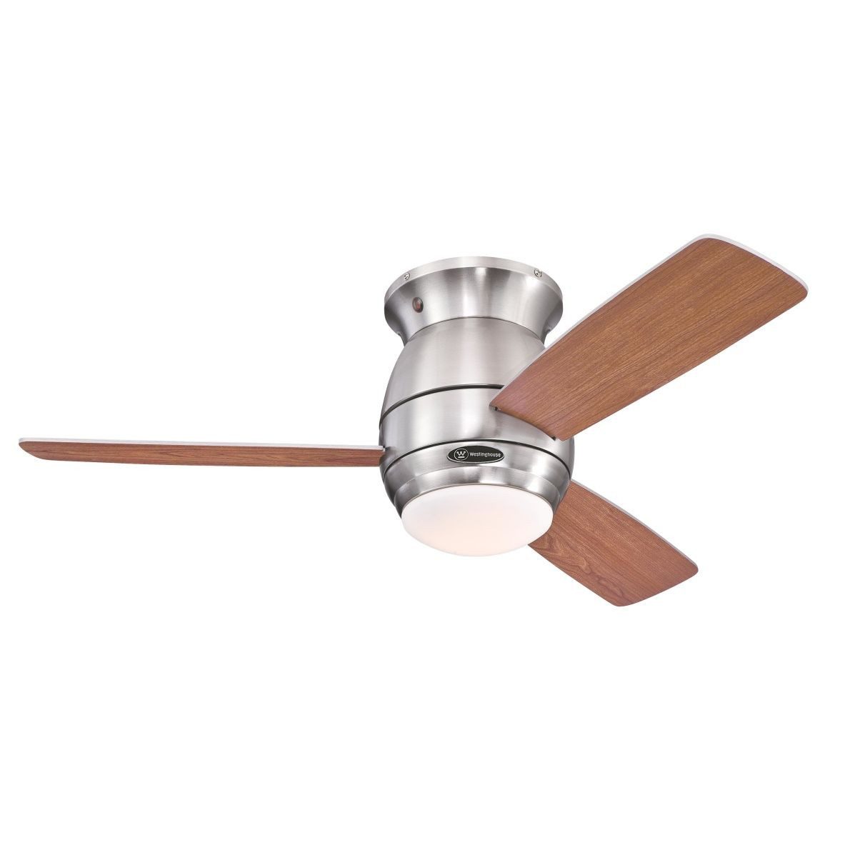 Westinghouse Deckenventilator Deckenventilator Halley Nickel 112 cm mit Beleuchtung