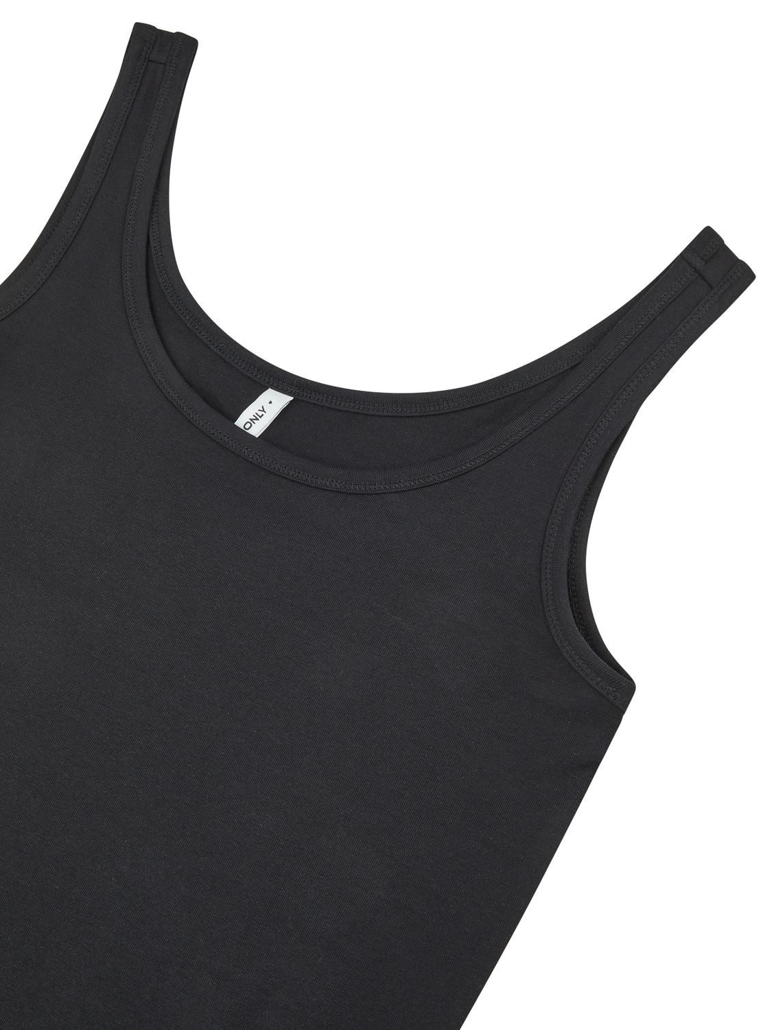 ONLY T-Shirt Damen Tank Top ONLLIVE LUV 4er Pack Slim Fit (Vorteilspack, 4-tlg) kurzarm Sommershirt mit Rundhalsausschnitt – Bild 4 von 4
