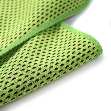 SCHNÜRRLIE Sporthandtuch Mikrofaser Kühltuch 40 x 90 cm, Sporthandtuch, dünn kühlend und atmungsaktiv