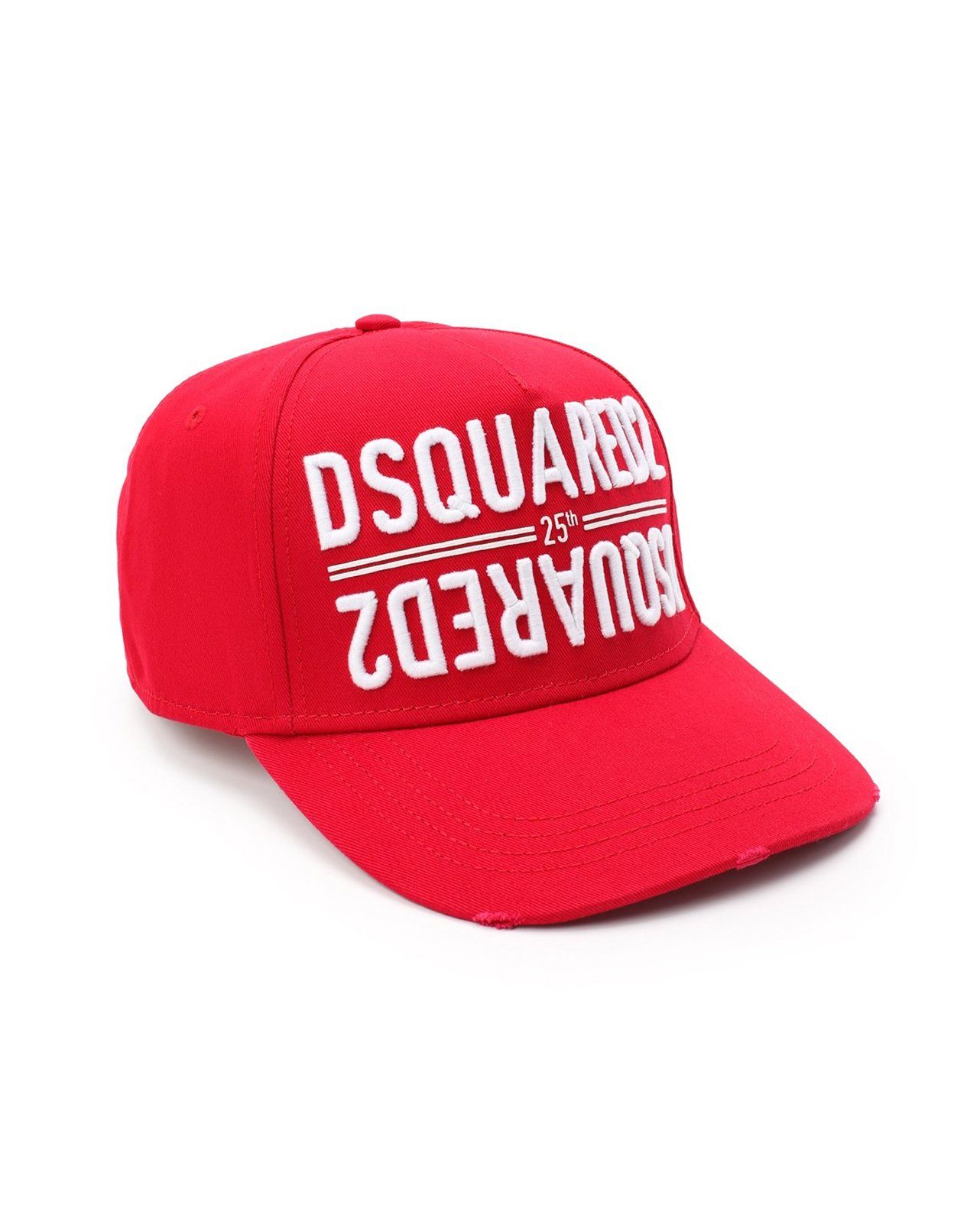 Dsquared2 Baseball Cap Logo Mütze Rot - BCM0340