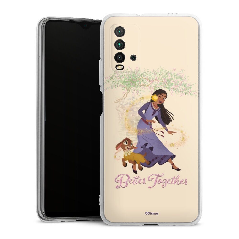 DeinDesign Handyhülle Offizielles Lizenzprodukt Prinzessin Wish Better Together, Xiaomi Redmi 9T Silikon Hülle Bumper Case Handy Schutzhülle