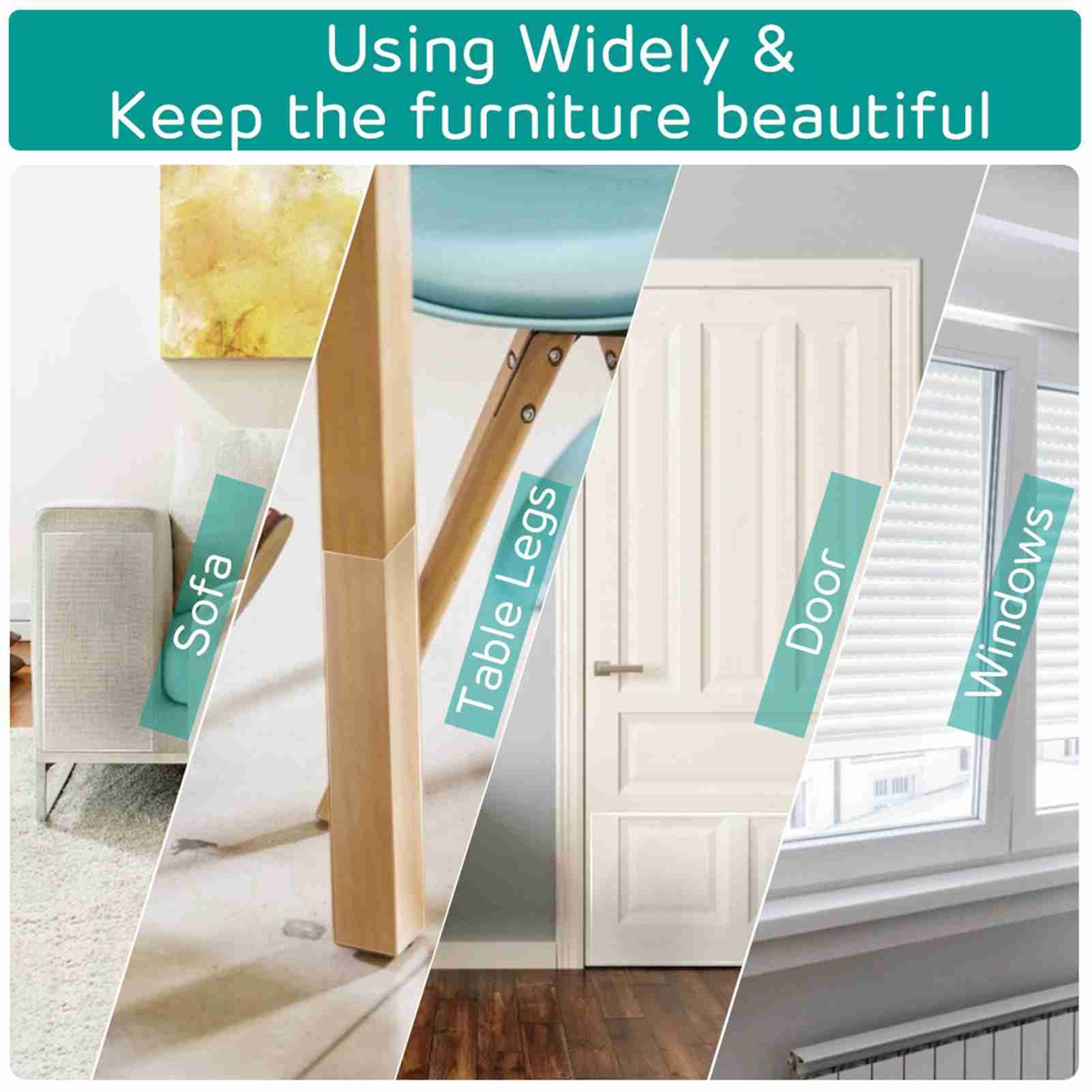 SURFOU Kratzmatte Katzen Kratzschutz Sofa – Selbstklebende Anti-Kratz Folie günstig online kaufen