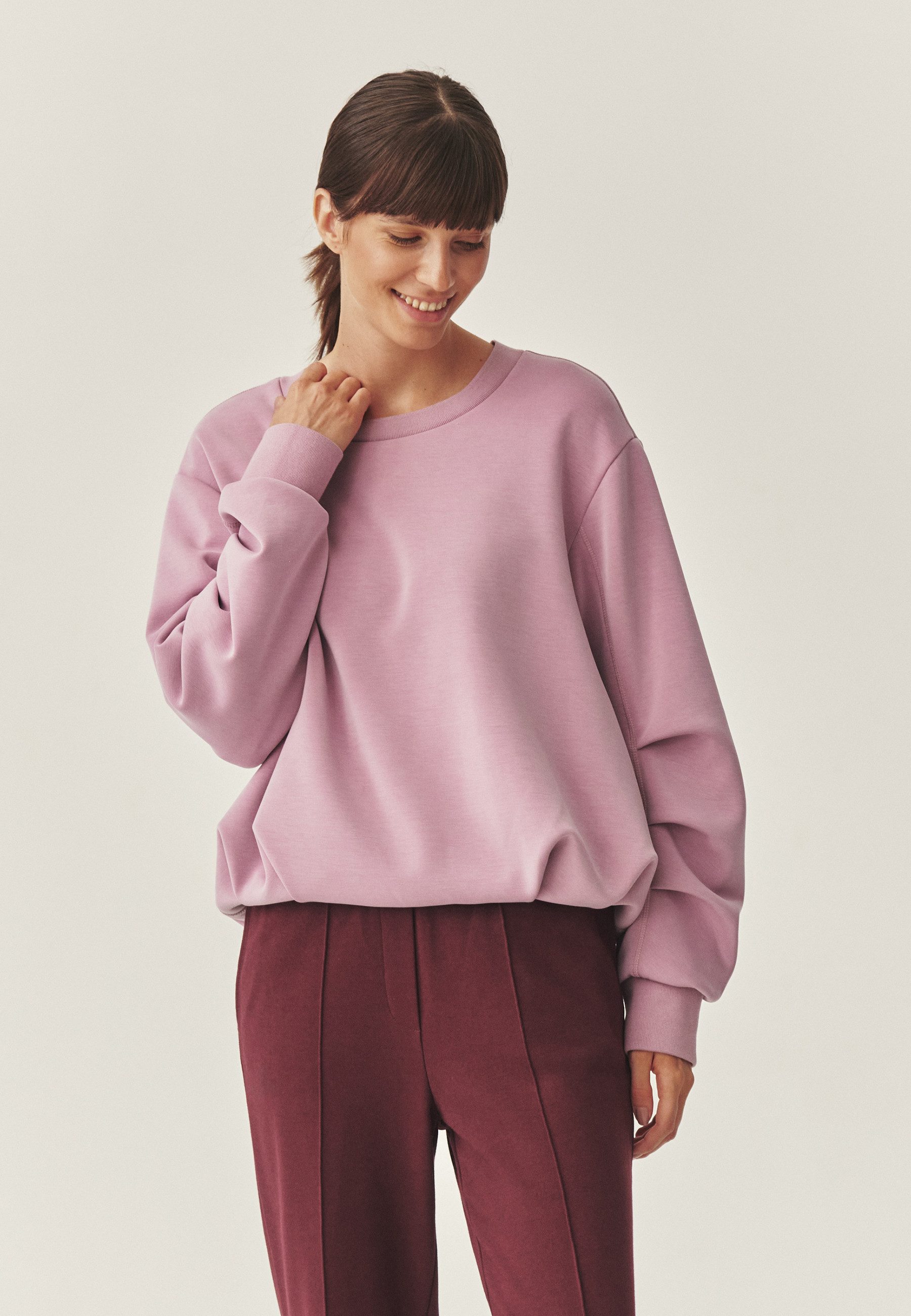 TATUUM Klassische Bluse BUBBLE SWEATSHIRT MIT MODAL - BONKA 1