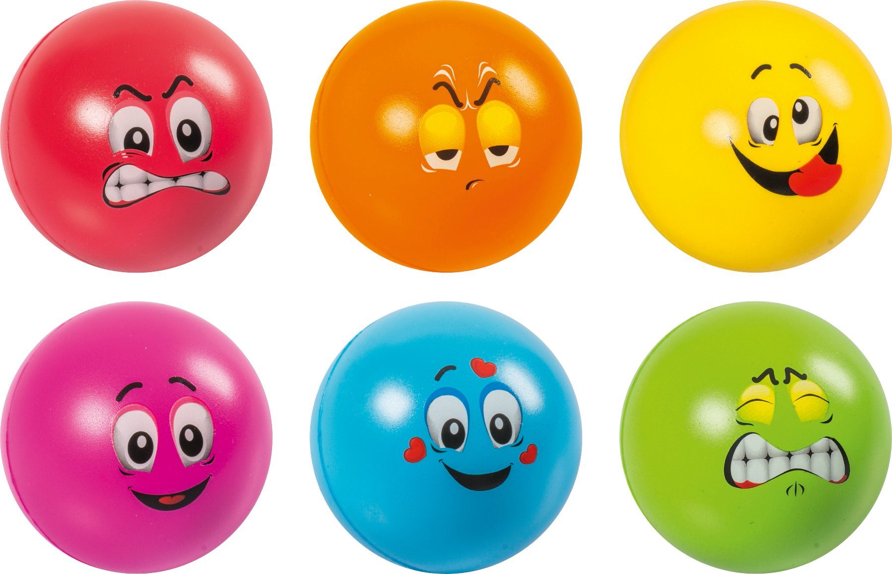 BRUNNEN Fitnessrolle Stressball Ø 6 cm 1 Stück sortiert eine Farbauswahl ist nicht möglich.