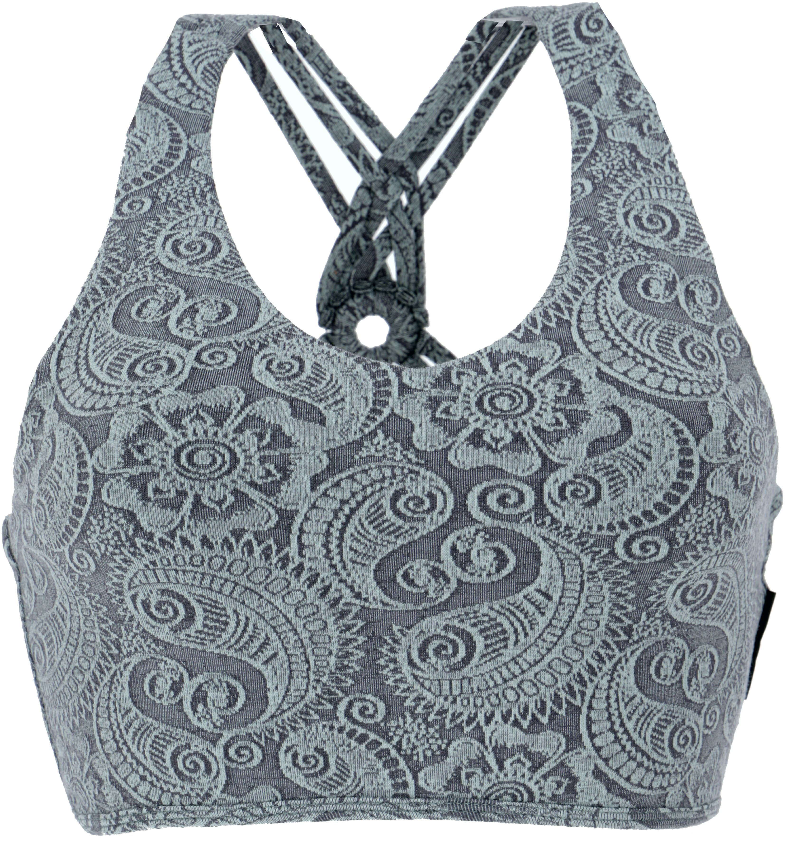 Guru-Shop T-Shirt Bauchfeies Top, Bra Top, günstig online kaufen