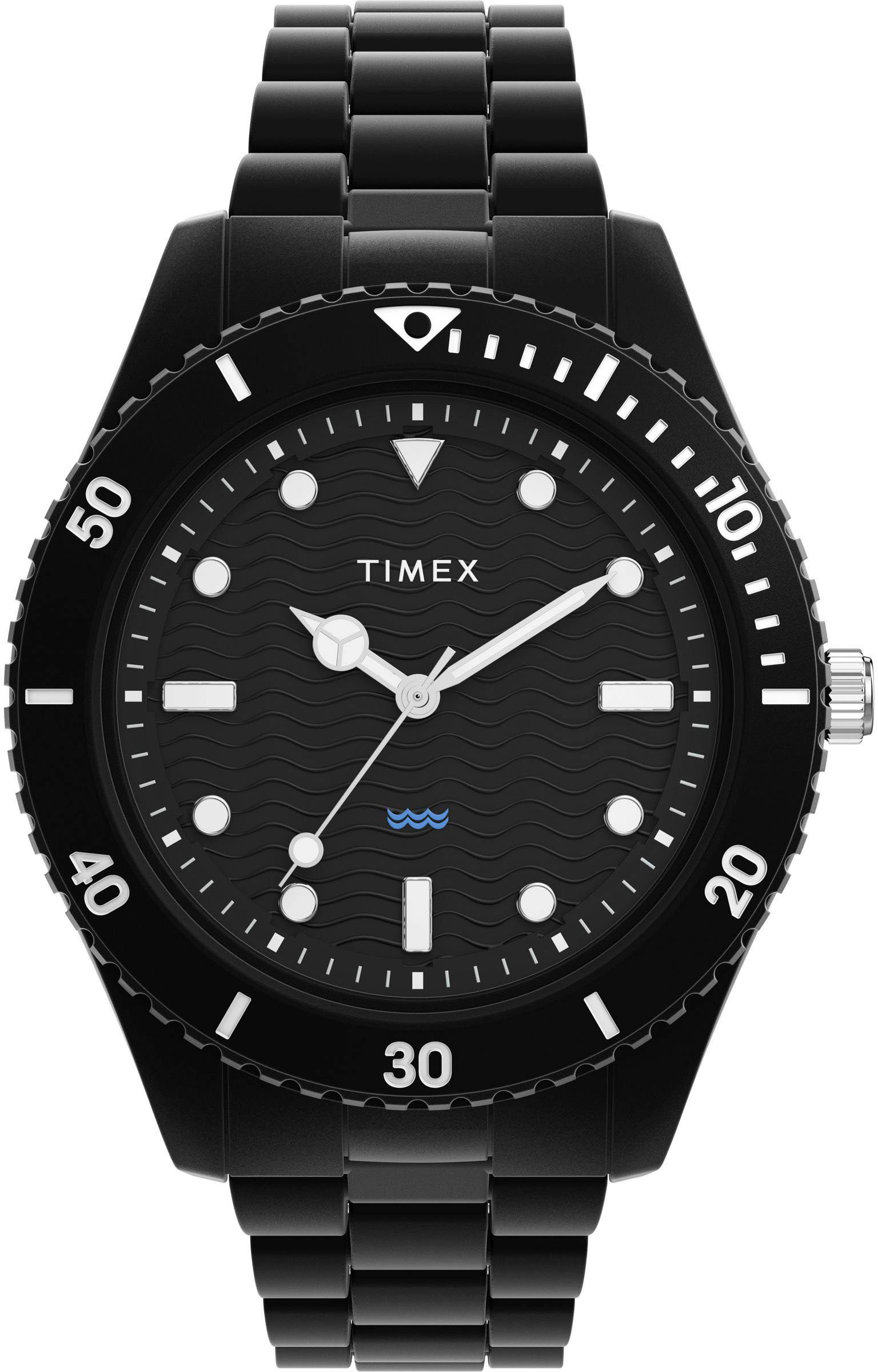 Timex Quarzuhr LEGACY 42 mm TW2Y04500AJ, Armbanduhr, Herrenuhr,Kunststoffarmband, Leuchtzeiger