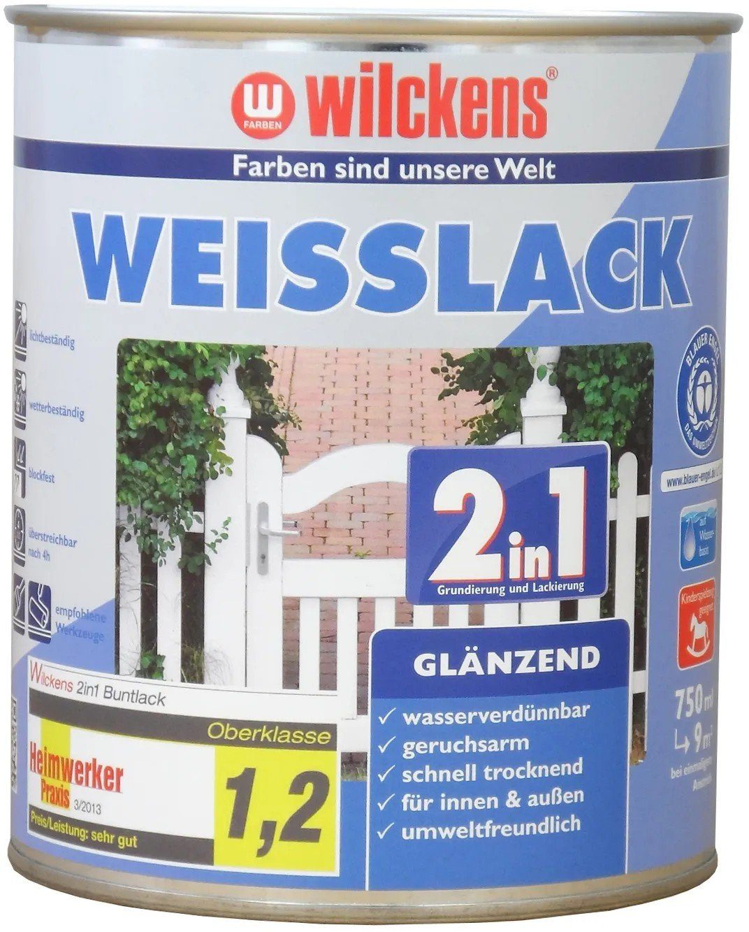 Weißlack Weisslack Weiß Farben glänzend Wilckens Wilckens 2in1
