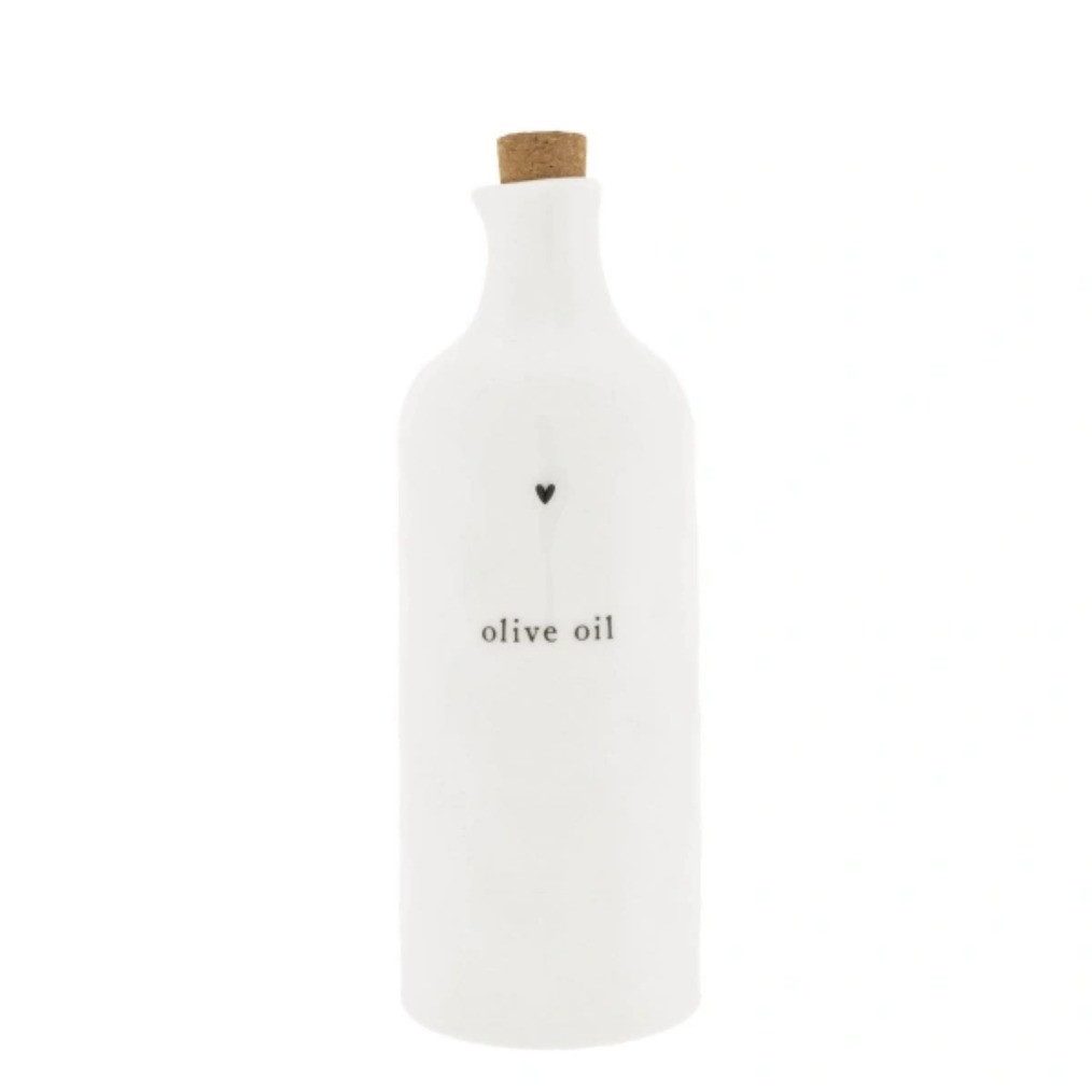 Bastion Collections Ölausgießer Bastion Collections Vinegar Flasche weiß/Herz