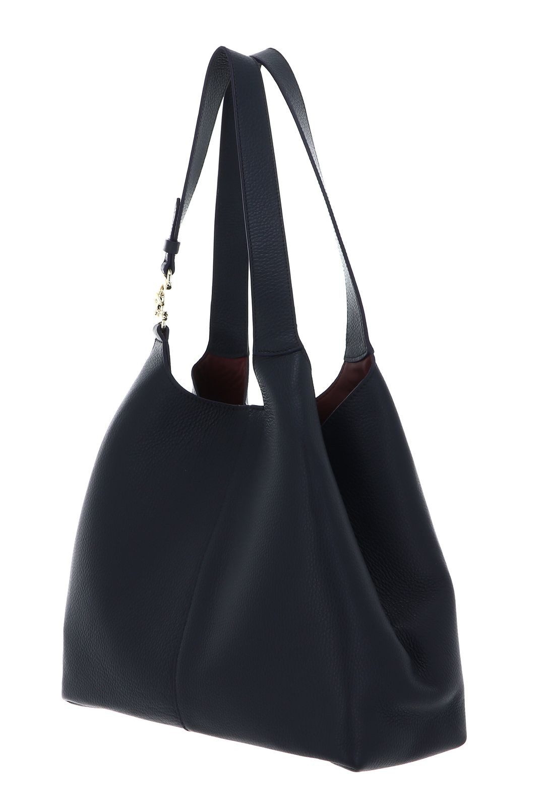 COCCINELLE Schultertasche Shopper (Set, 2-tlg), aus echtem Rindsleder