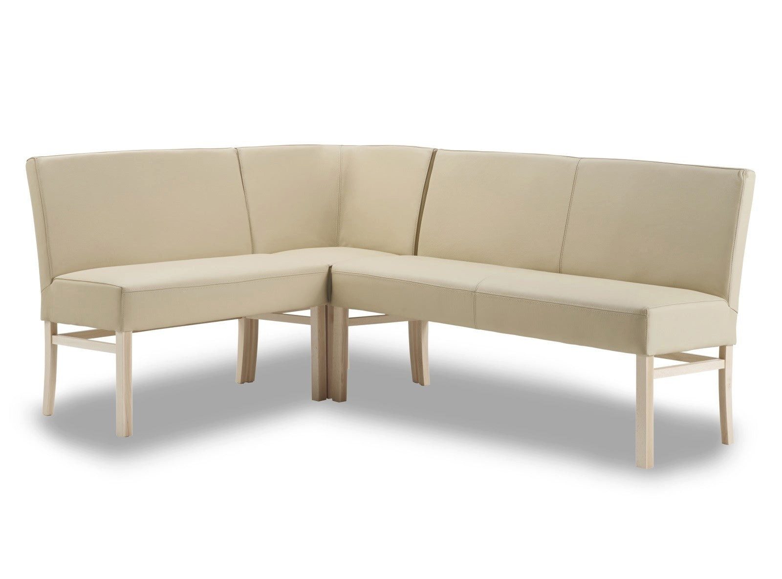 Empinio24 Eckbank Sophie, Размер 150 bis 240 cm, Leder-Bezug, viele Farben wählbar