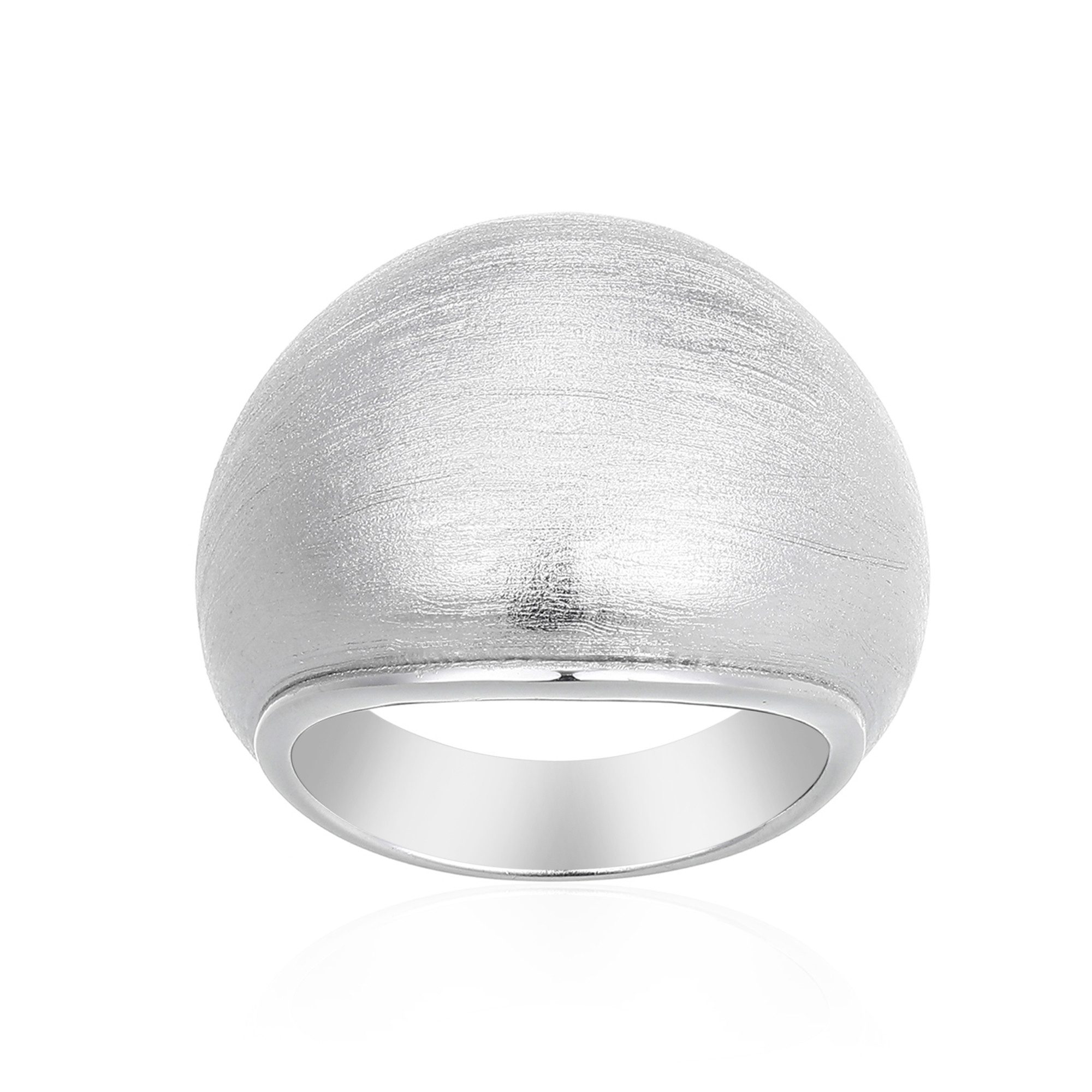 Cavill Silberring Cavill Damenring 925 Sterlingsilber matt, breit, silbergr günstig online kaufen