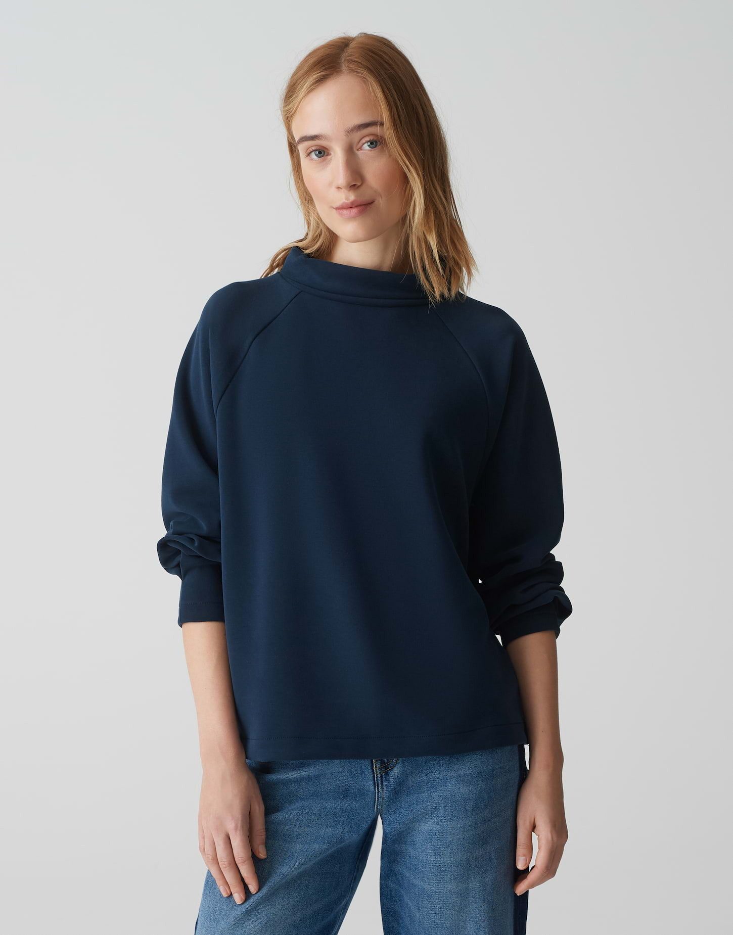 OPUS Sweater Sweaer GUDIE Regular aus weichem Modal Mix günstig online kaufen