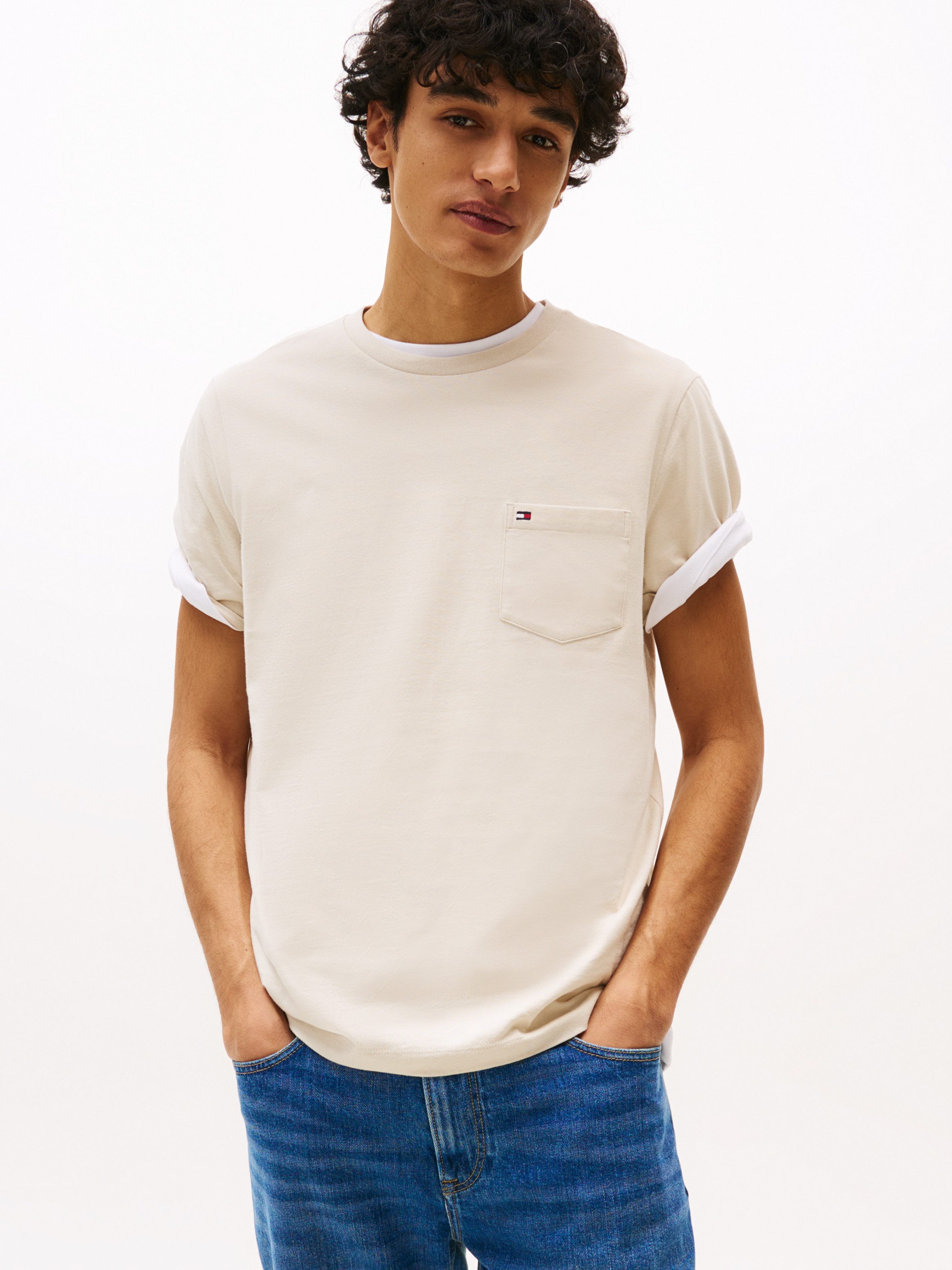 Tommy Hilfiger T-Shirt ESSENTIAL SOLID POCKET günstig online kaufen