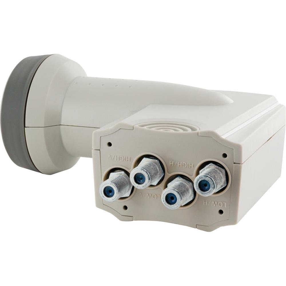 Thumbnail - Schwaiger Digitales Quattro LNB Universal-Quattro-LNB (für Multifeedanlagen, Satellitenanlagen, SAT Multischalter Hellgr...