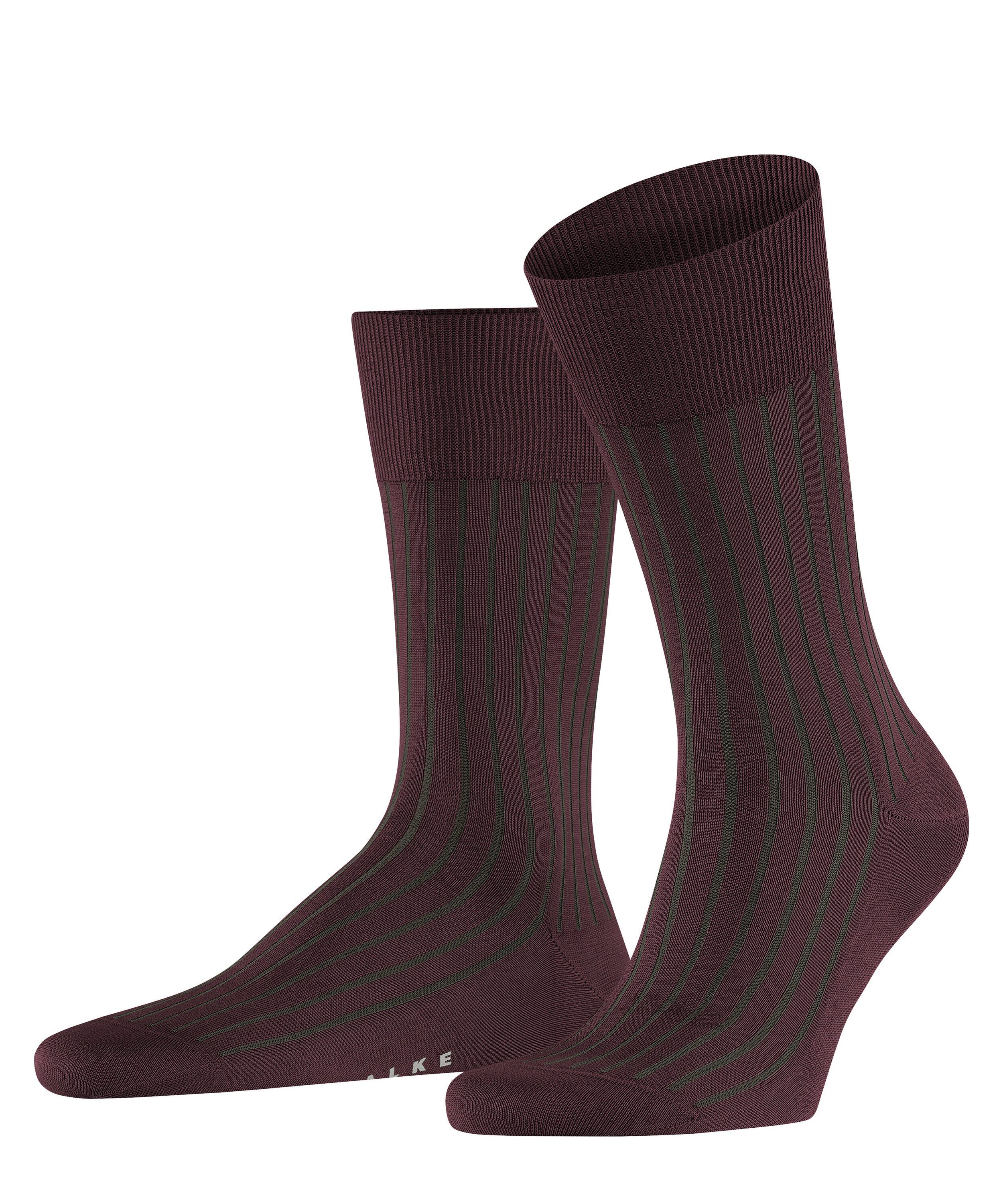 FALKE Socken Shadow Socken (1-Paar) Zweifarbeneffekt durch Rippstruktur