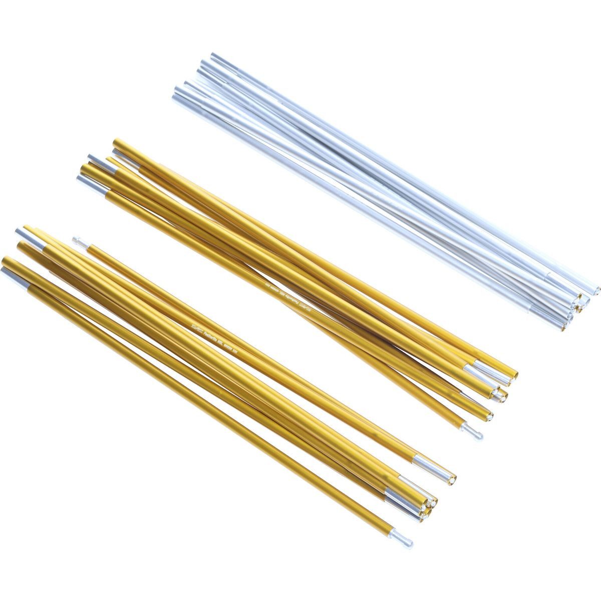 Nordisk Outdoor-Bodenplatte Oppland 3 SI Spare Pole Set Dac-alu, Hochwertige Ersatzstangen für Nordisk Zelte aus robustem