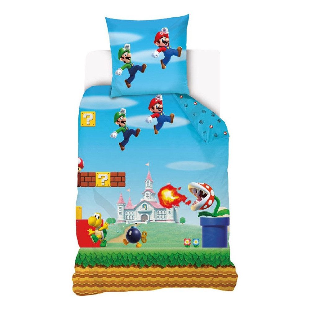 Super Mario Bettwäsche Super Mario Level günstig online kaufen