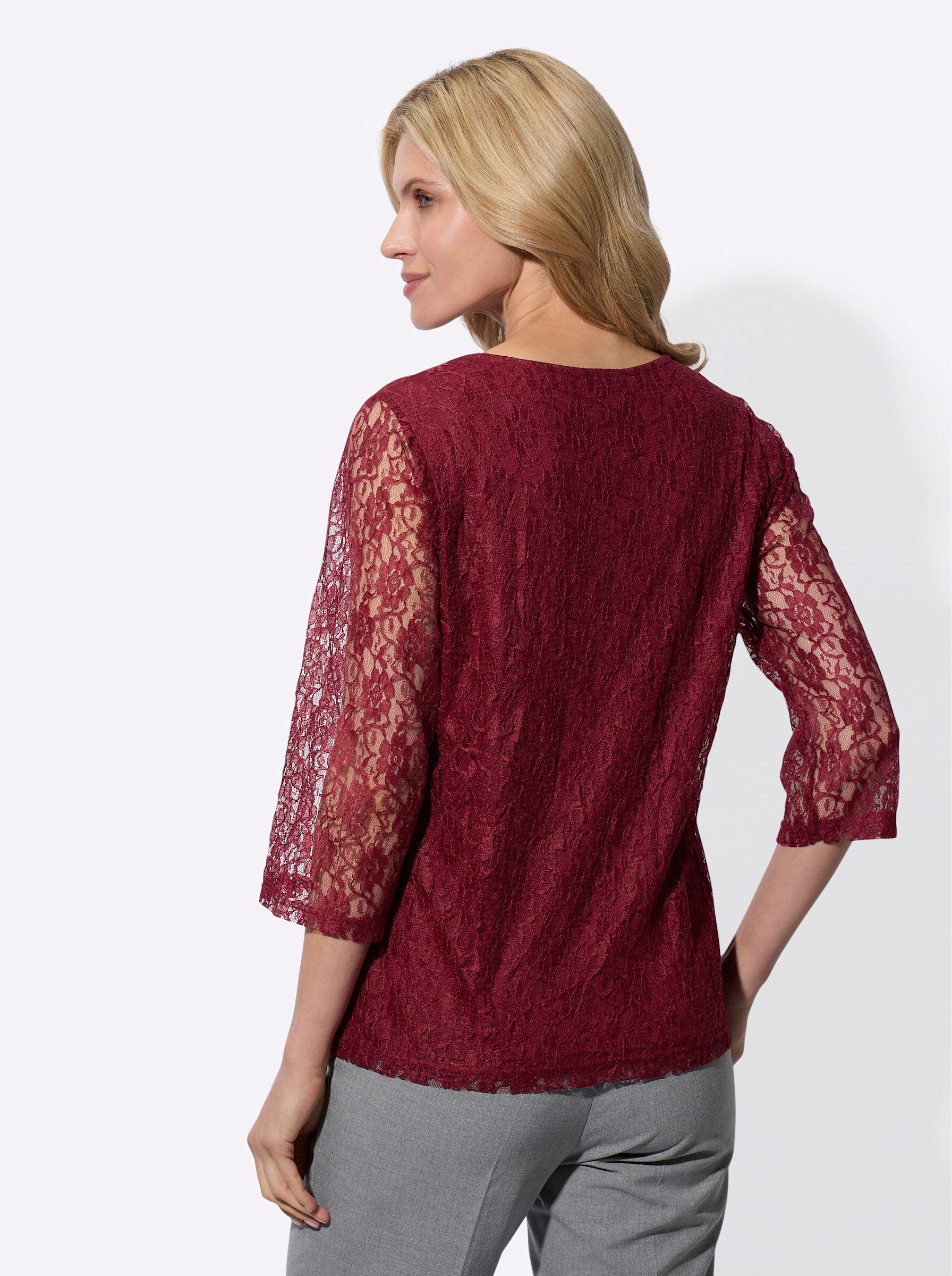 Classic Basics Spitzenshirt "Spitzenshirt", (1 tlg.) günstig online kaufen