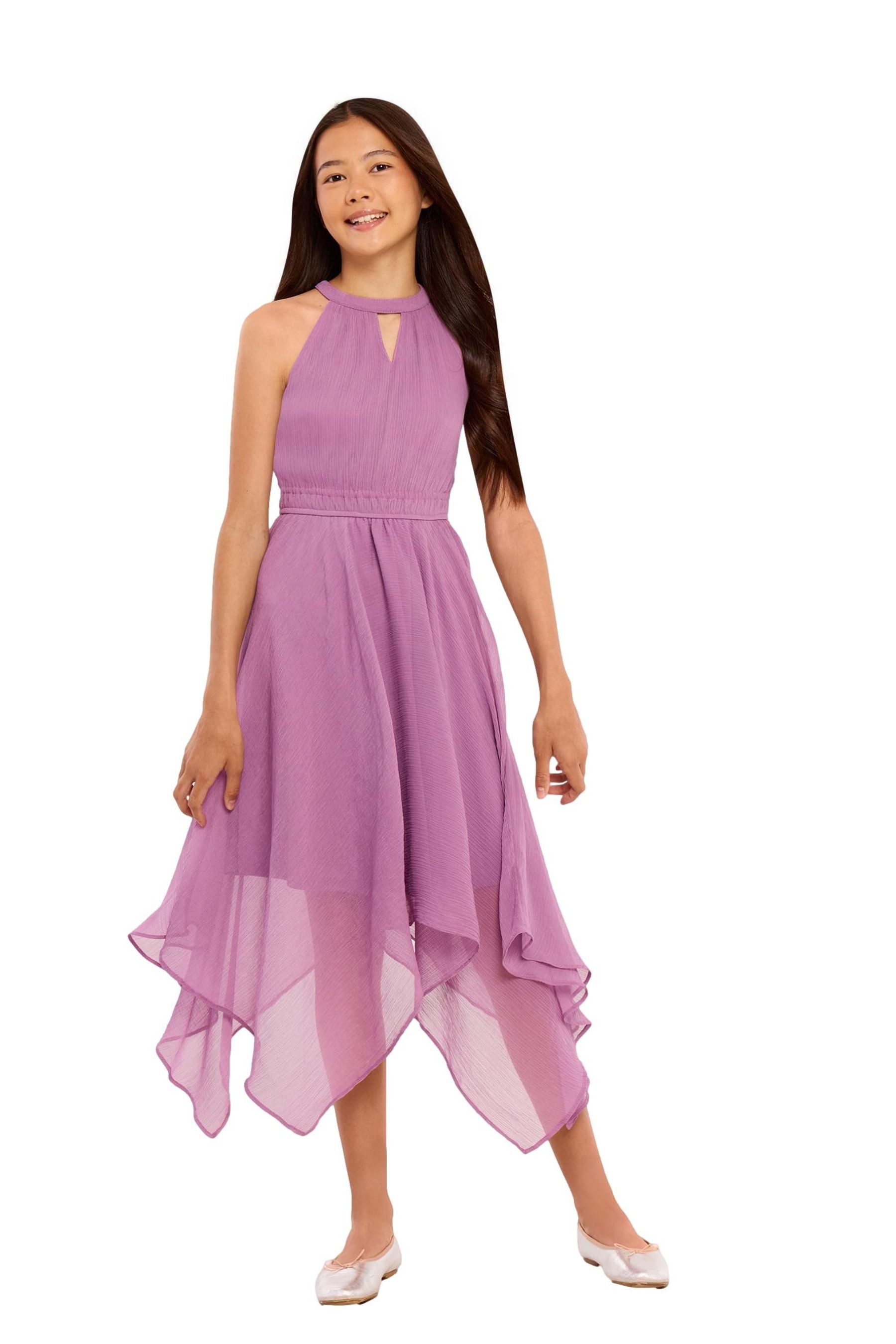 LIPSY Partykleid Lipsy festliches Neckholder-Kleid mit Zipfelsaum (1-tlg)