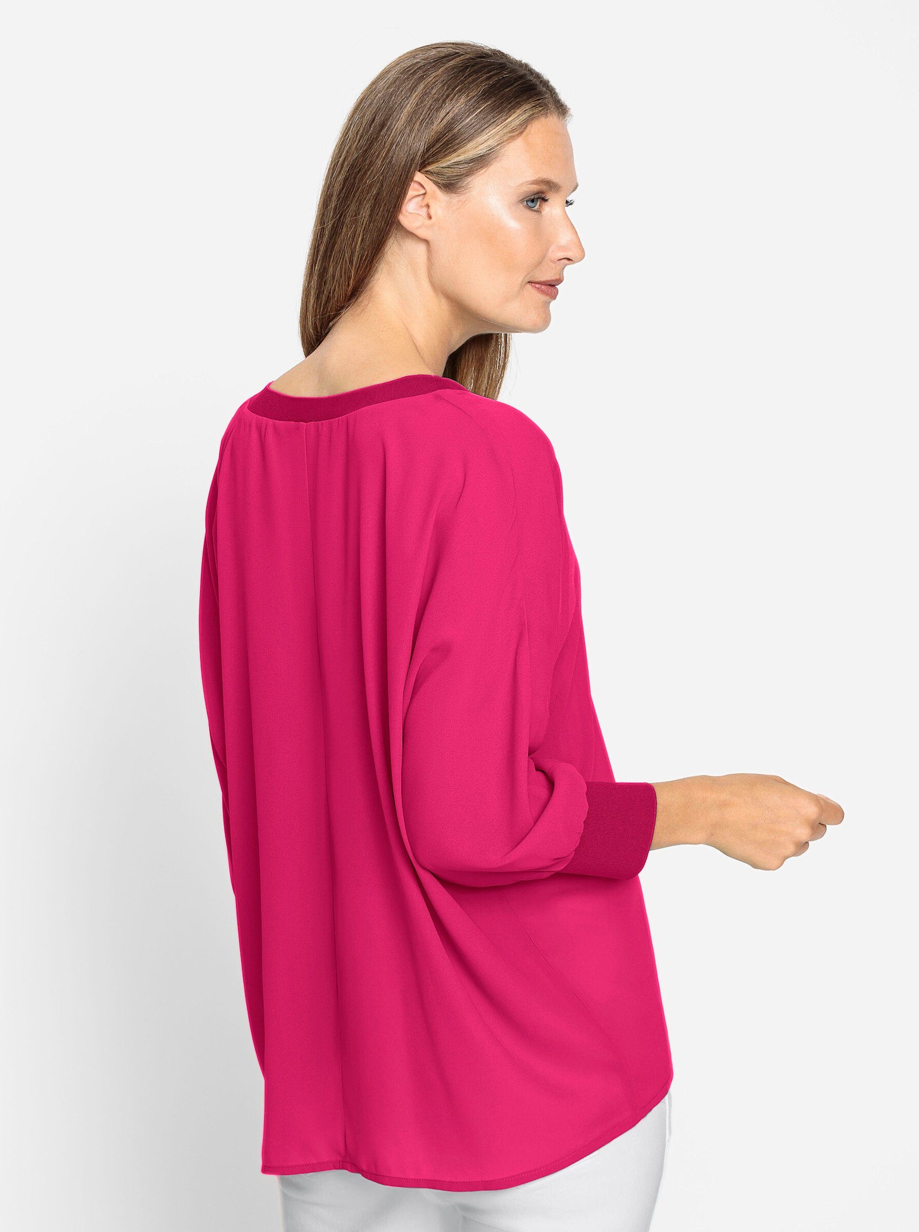 heine Klassische Bluse Bluse Langarm