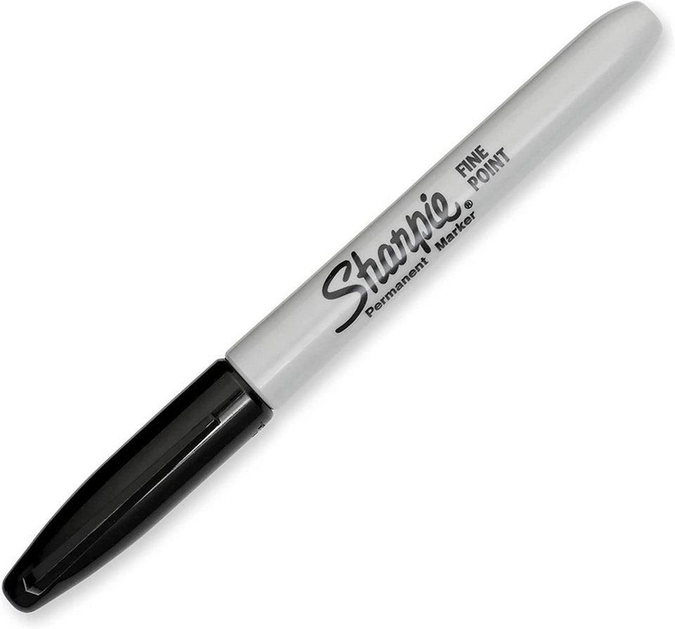 Sharpie66 Sharpie Abheftstreifen Sharpie Permanent-Marker FINE, schwarz