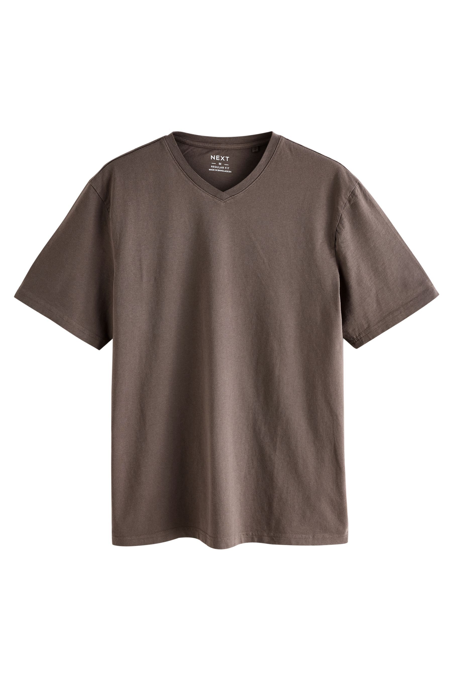Next T-Shirt Essential T-Shirt mit V-Ausschnitt günstig online kaufen