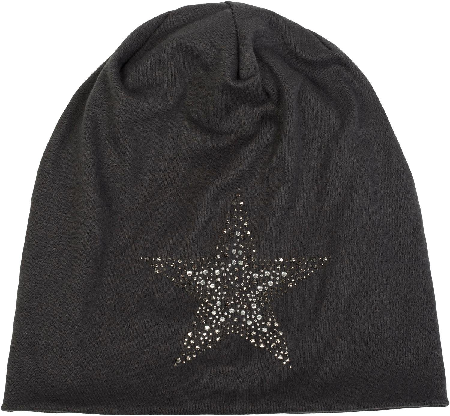 styleBREAKER Beanie Beanie Mütze mit Strass günstig online kaufen
