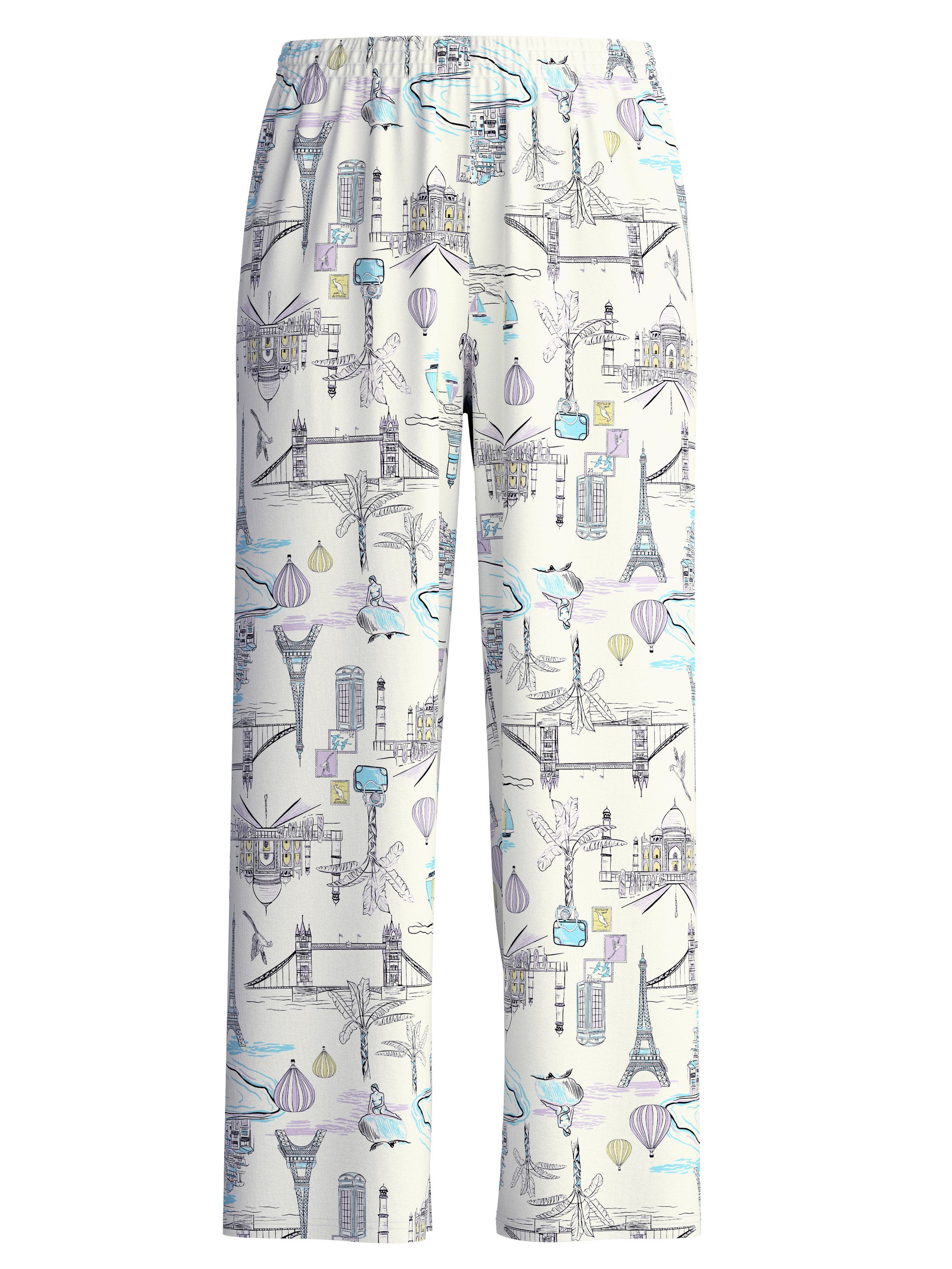 CALIDA Pyjamahose Favourites Botanic Damen (1-tlg) günstig online kaufen