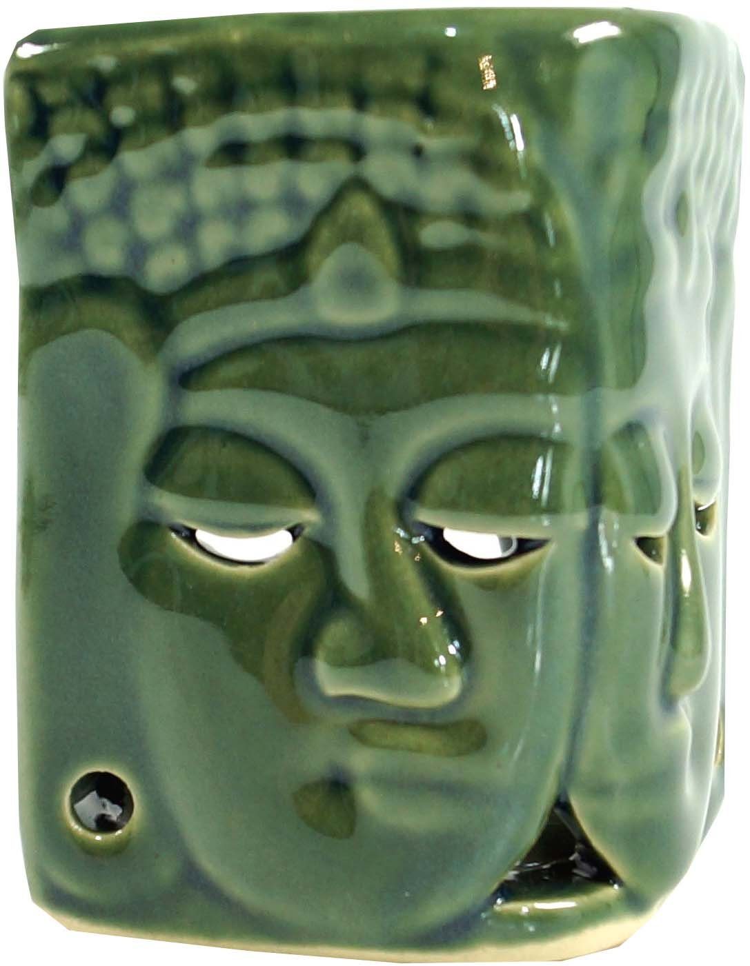 Keramik Buddha.. Exotische Guru-Shop Aromalampe Duftlampe, Duftlampe