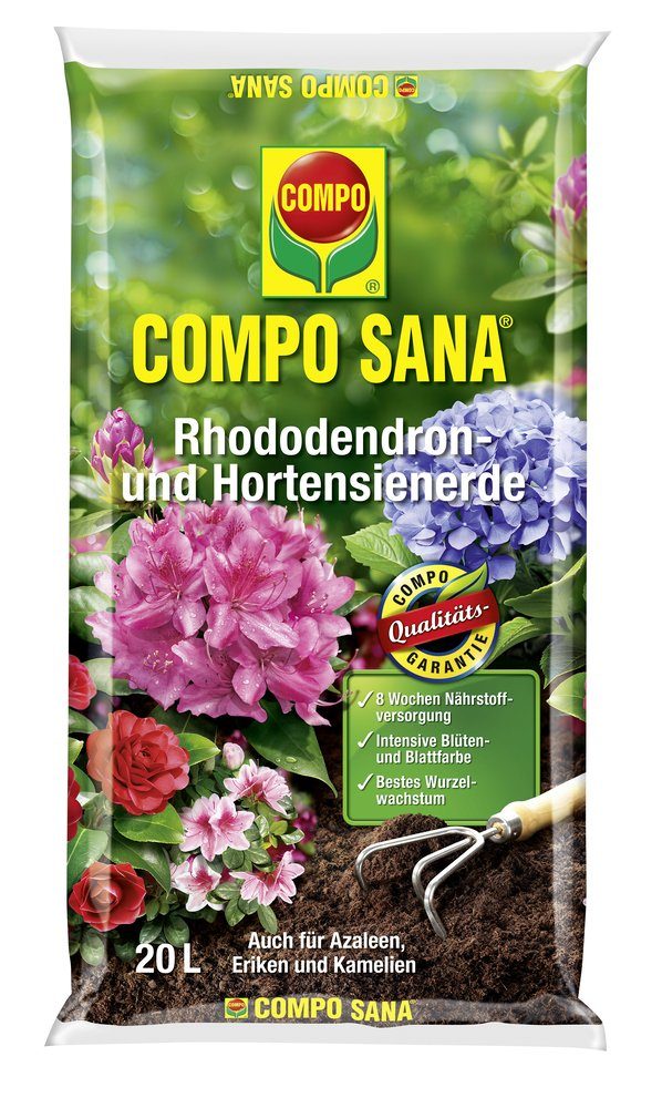 Compo Spezialerde Rhodo- und Hortensienerde